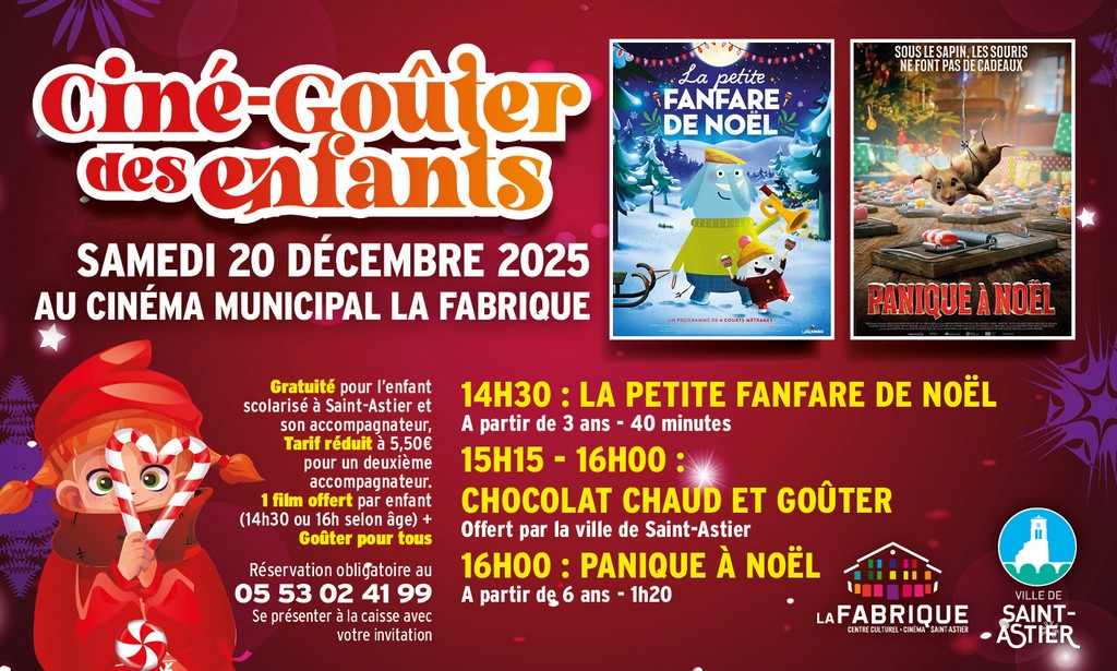 Ciné-goûter des enfants