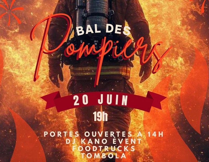 Bal des pompiers à Targon