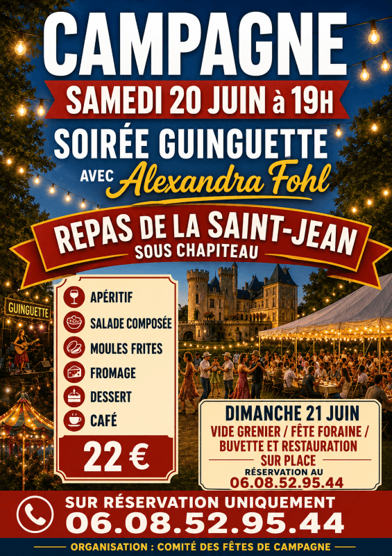 Fête de la Saint-Jean à Campagne, Campagne - photo 2