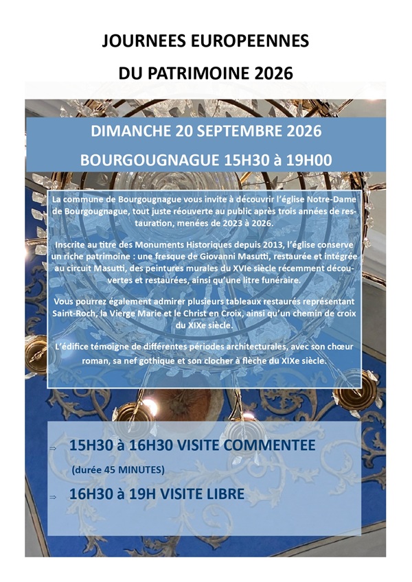 Visite libre et commentée de l'église Notre-Dame