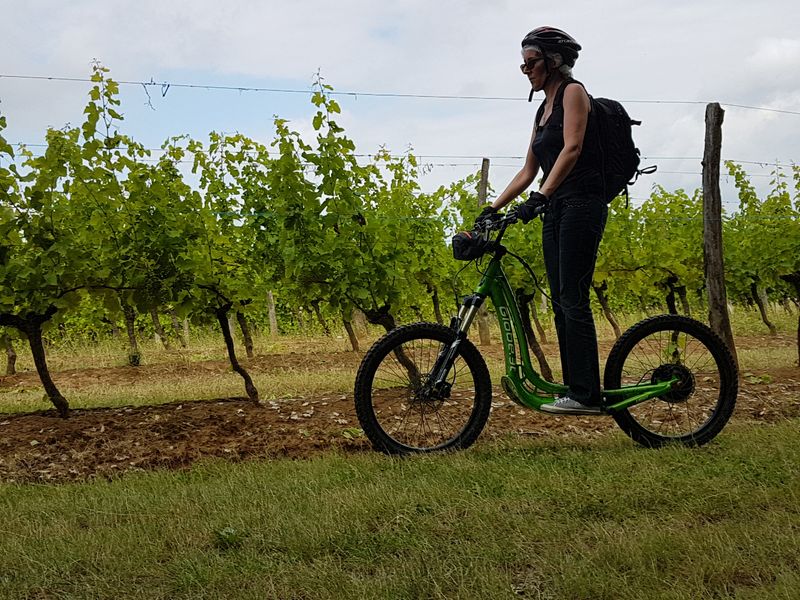 Été actif | Trottinette électrique tout-terrain — visuel événement