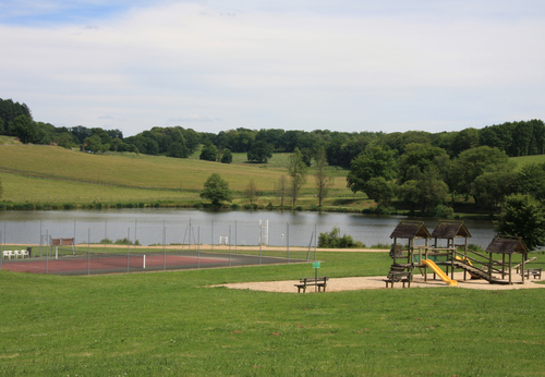 Etang de pêche de 'Montréal' à Saint Germain Les Belles, Saint-Germain-les-Belles