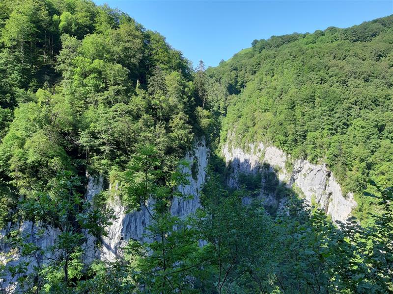 Olhadübi, par la passerelle d'Holzarte