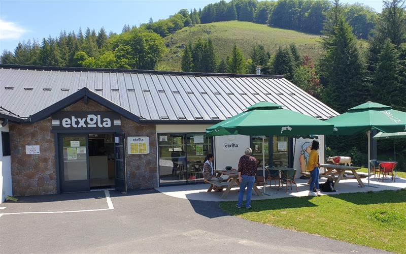 Aire naturelle de camping-cars Etxola