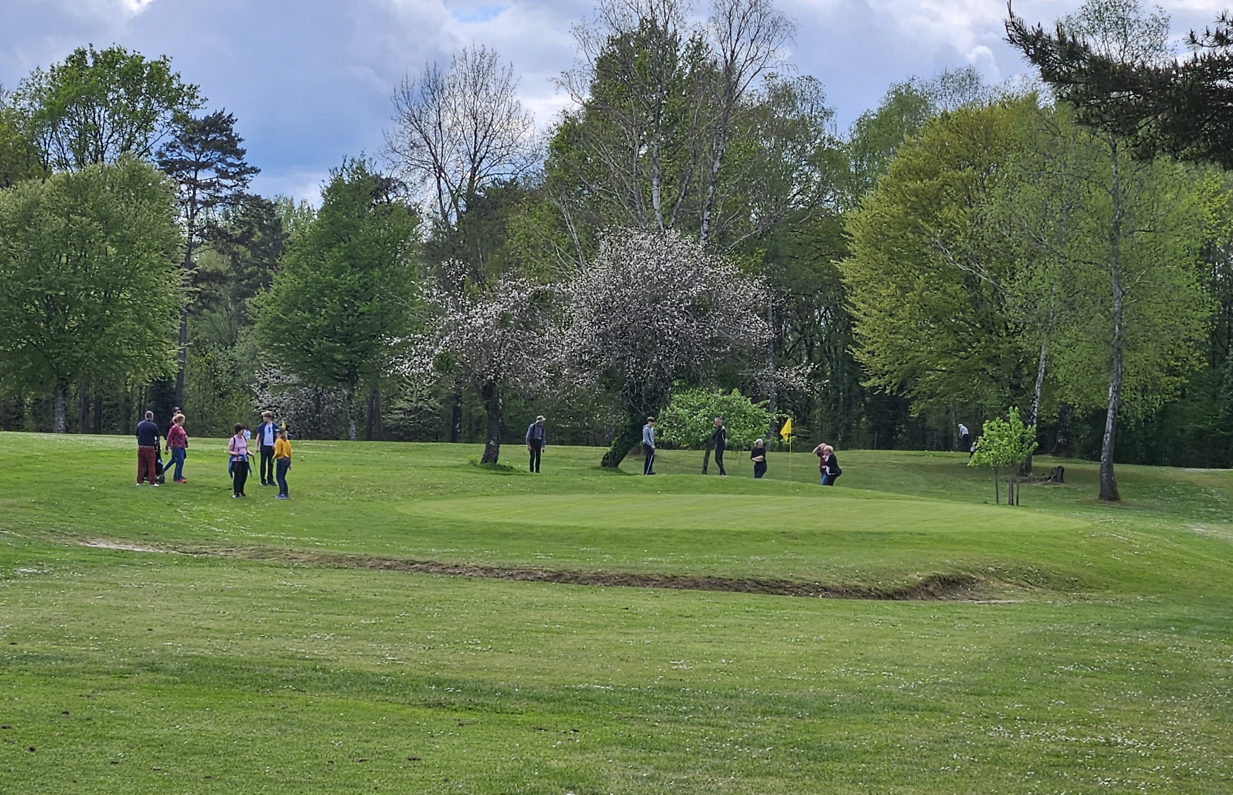 Initiation au golf