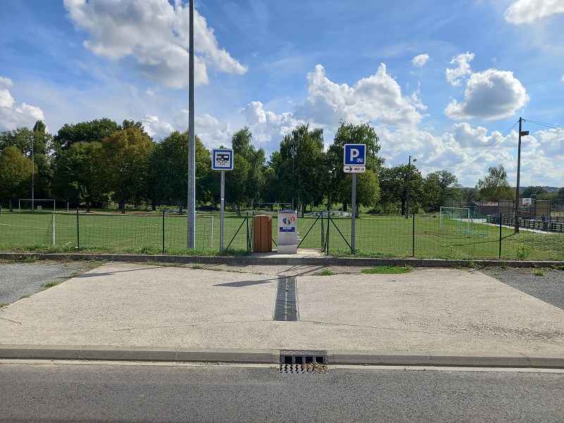 Aire d'accueil de camping-car
