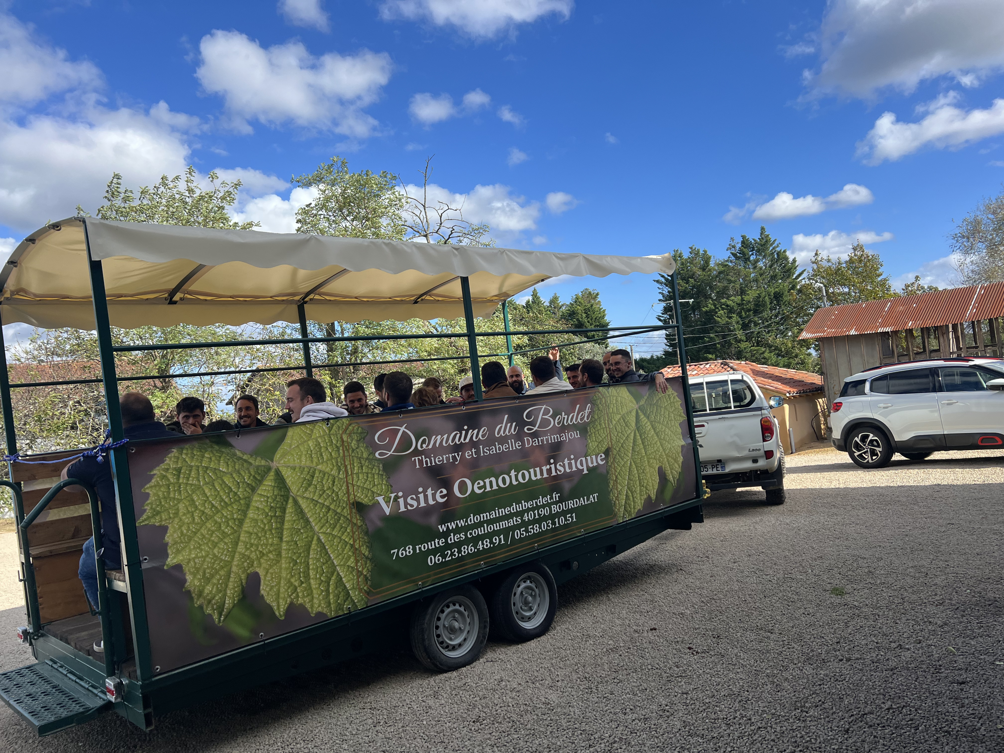 Domaine du Berdet - Visite oenotouristique en remorque aménagée, Bourdalat - photo 7