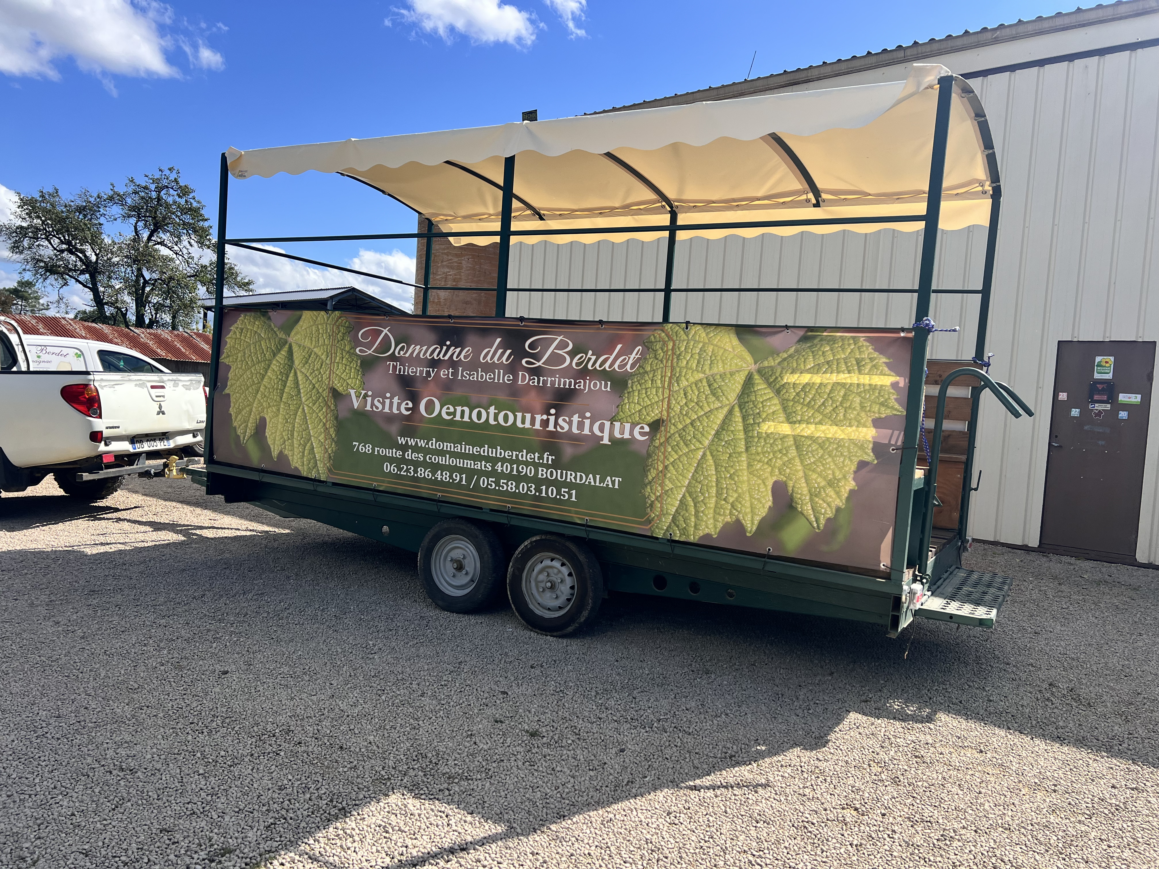 Domaine du Berdet - Visite oenotouristique en remorque aménagée - photo 5