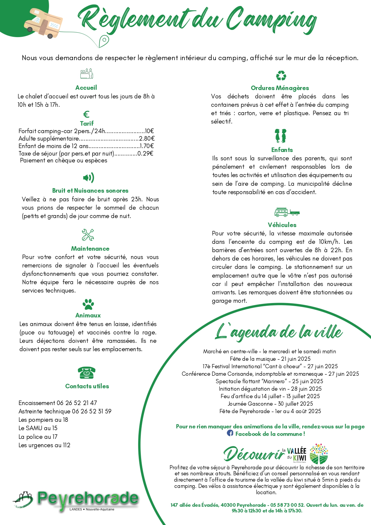 Aire de camping car des Gaves - photo 2