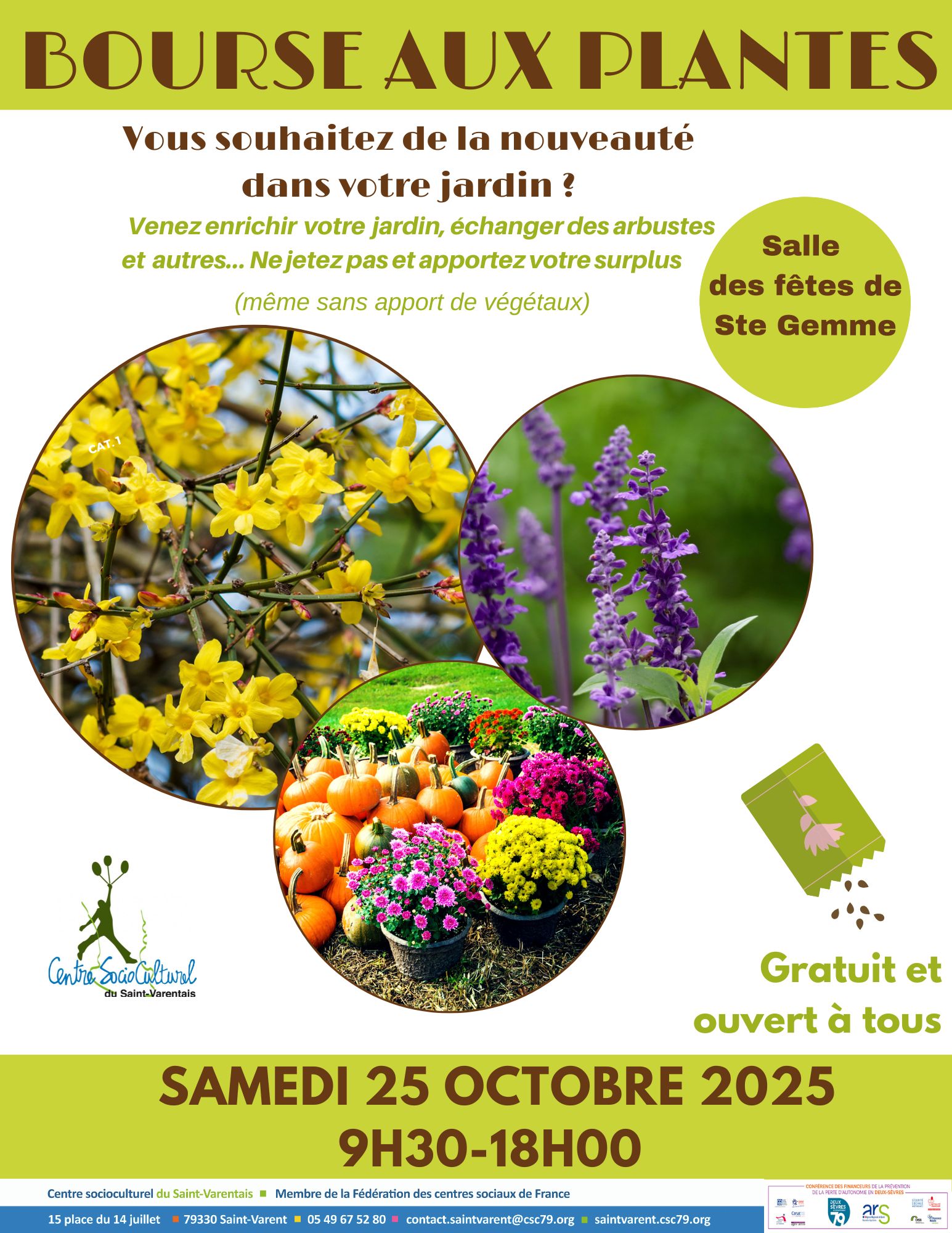 Bourse aux Plantes — visuel événement