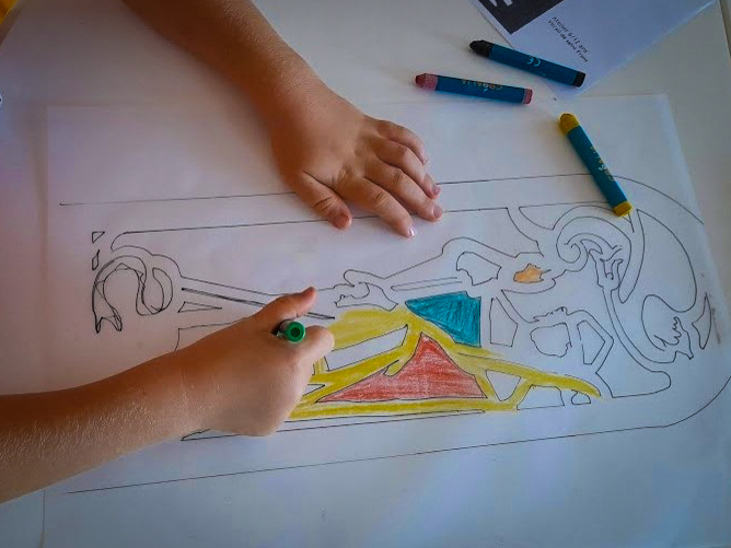 Intervention Scolaire - Ateliers Héraldique / Vitrail