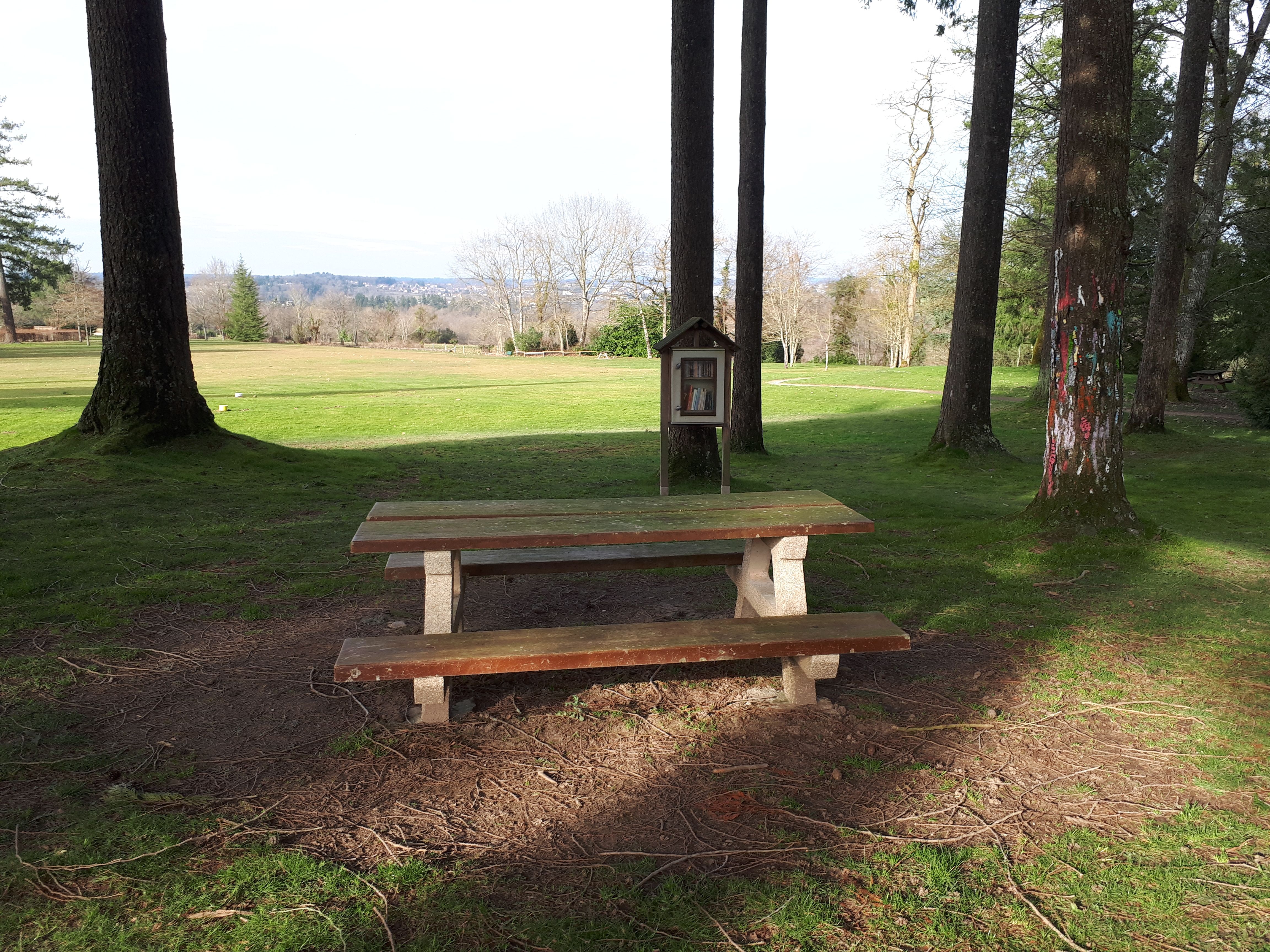 Aire de pique-nique du parc du Boucheron