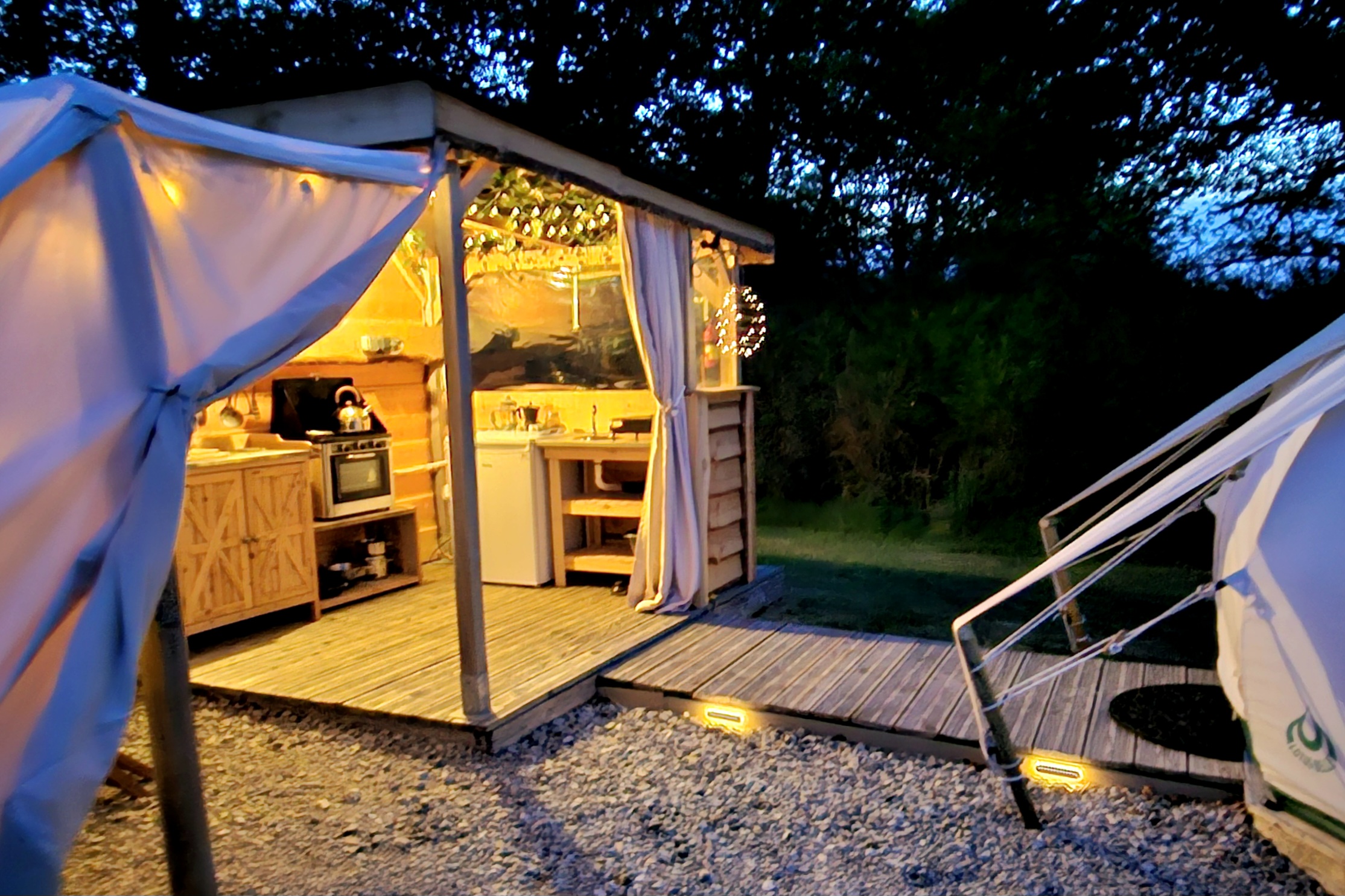 Camping Le Ranch - Tipi Lotus Belle, Madranges - photo 6