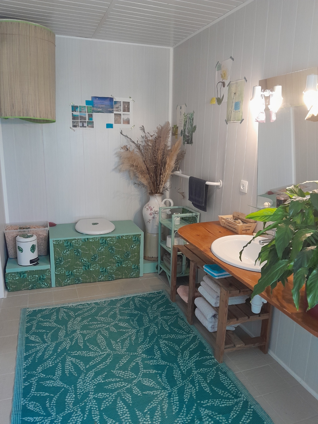 Le chemin du mieux être, Chatain