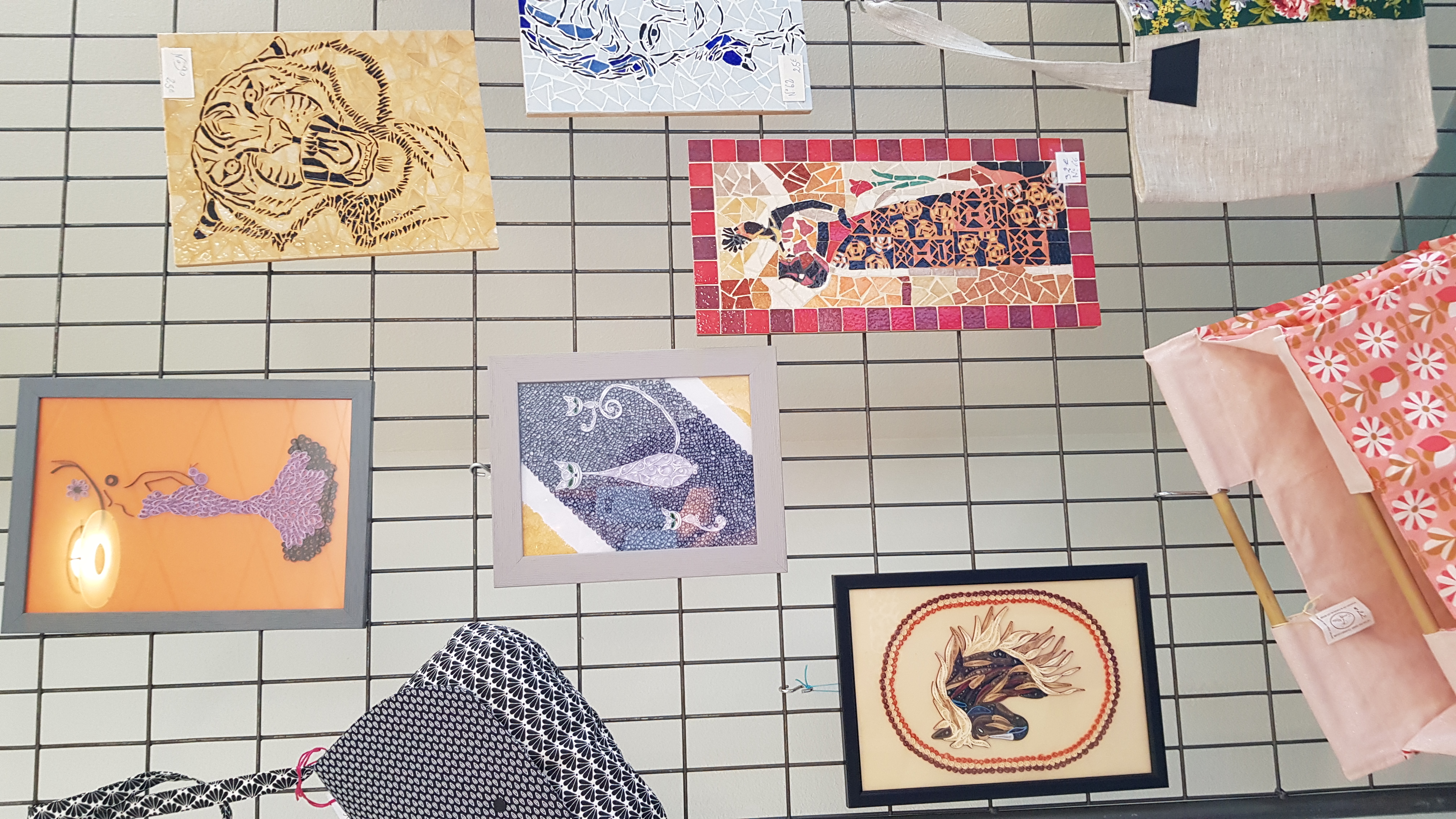 Exposition de l'association Cous'y Vitte, Saint-Germain-les-Belles - photo 5