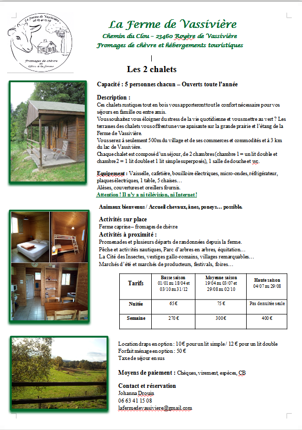 Chalet de la Ferme de Vassivière 2, Royère-de-Vassivière - photo 6