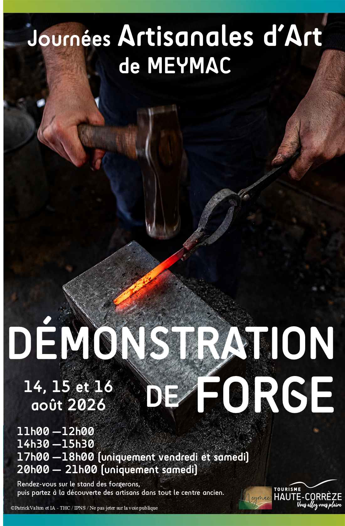 Journées Artisanales d'Art - Démonstration de forge