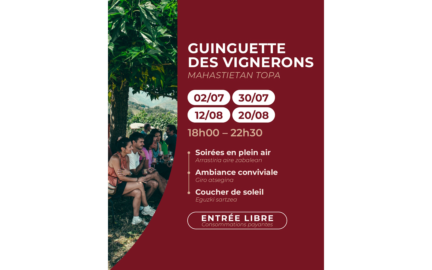La guinguette des vignerons