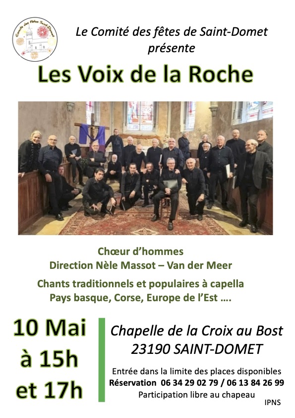 Les Voix de la Roche — visuel événement