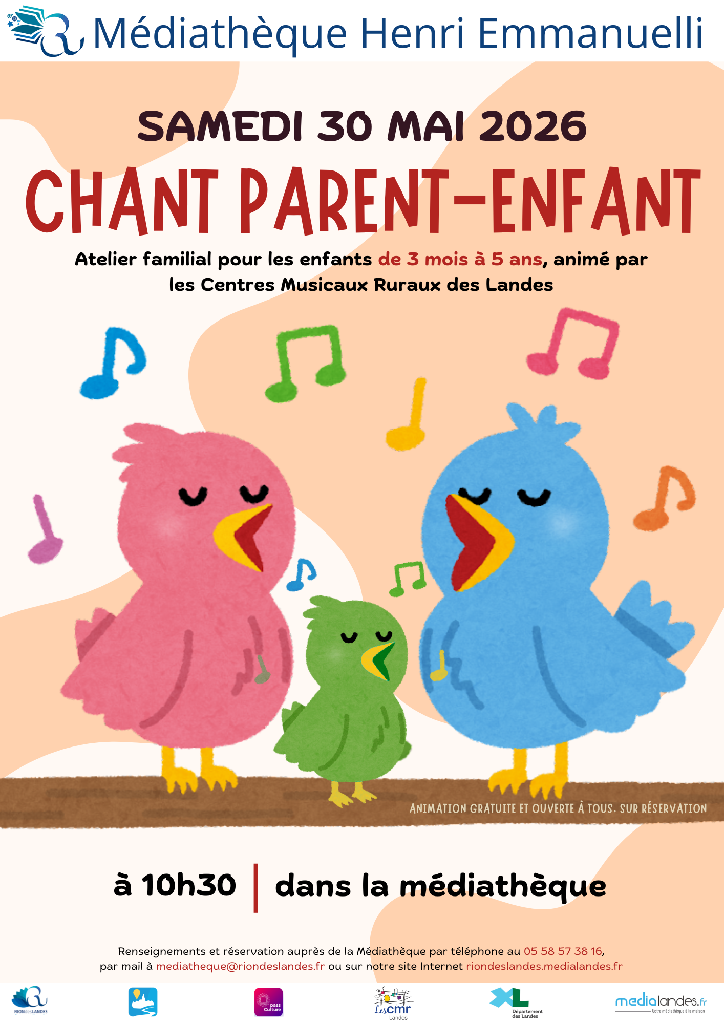 Chant Parent-Enfant — visuel événement