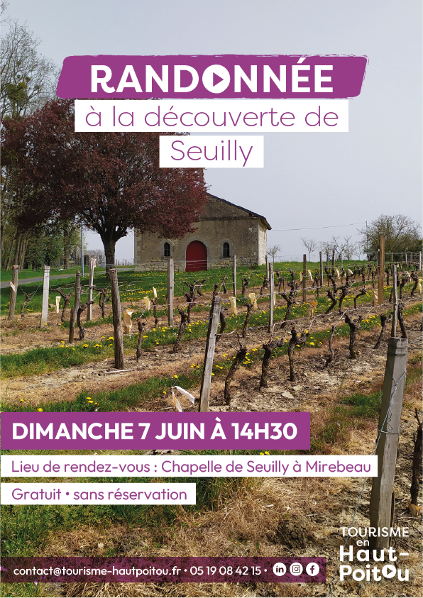 affiche randonnée seuilly