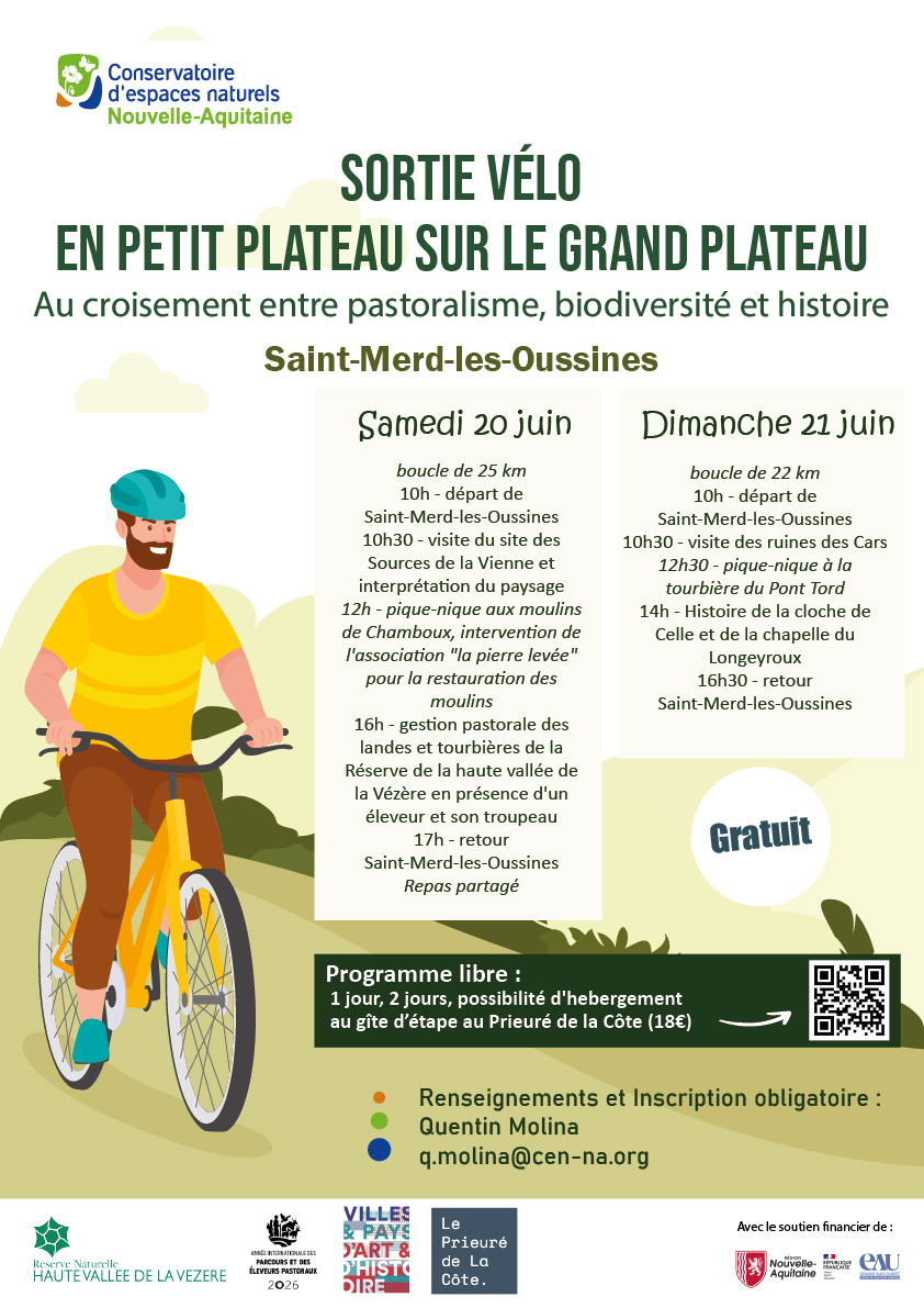 En petit plateau sur le grand plateau - saison 2 Au croisement entre pastoralisme, biodiversité et histoire — visuel événement
