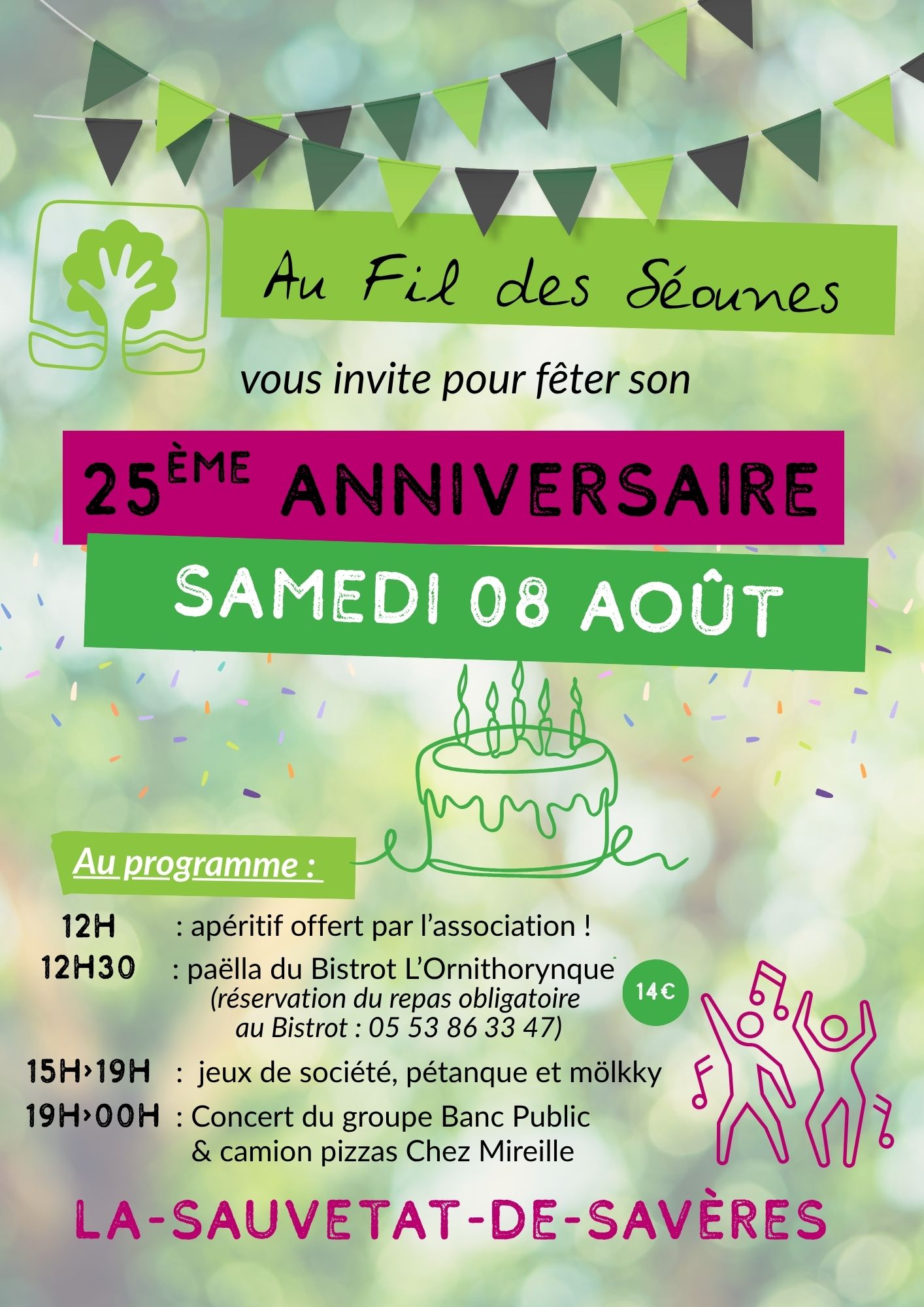 Au Fil des Séounes fête ses 25 ans !