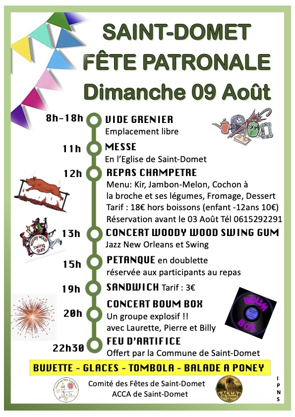 Fête Patronale de Saint-Domet