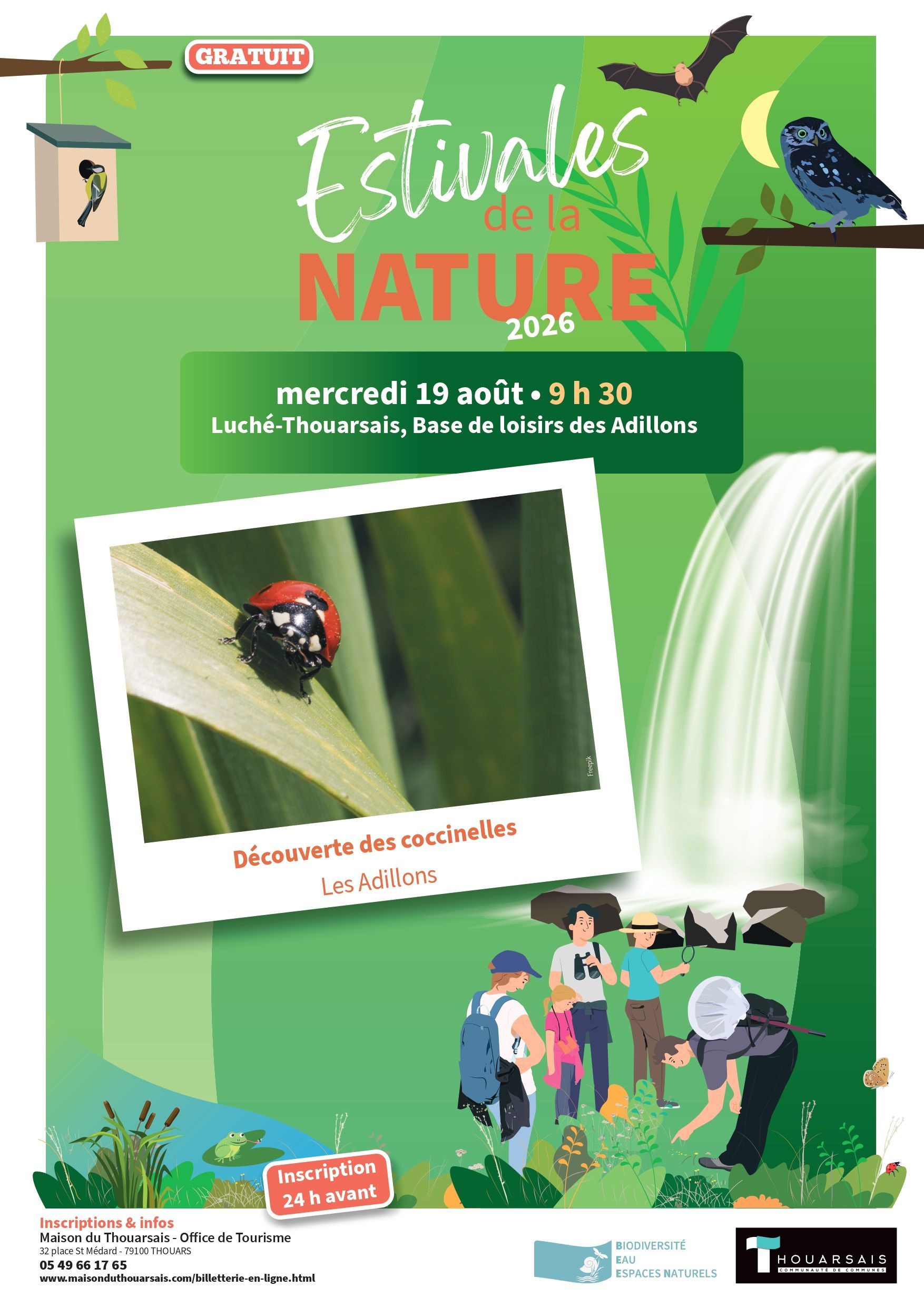 LES ESTIVALES DE LA NATURE : Découverte des coccinelles