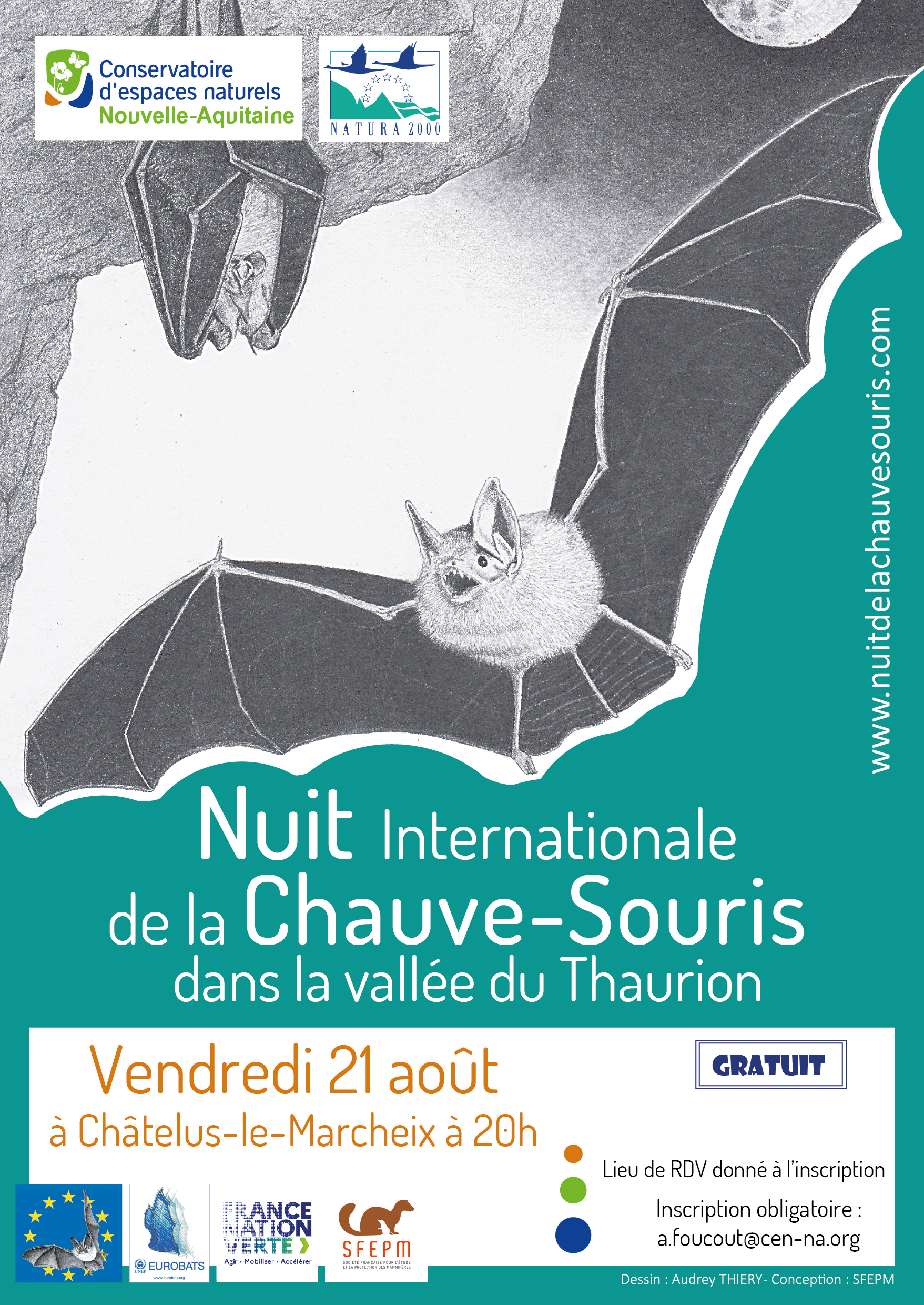 Sortie Nature : Nuit de la Chauve-Souris dans la Vallée du Thaurion