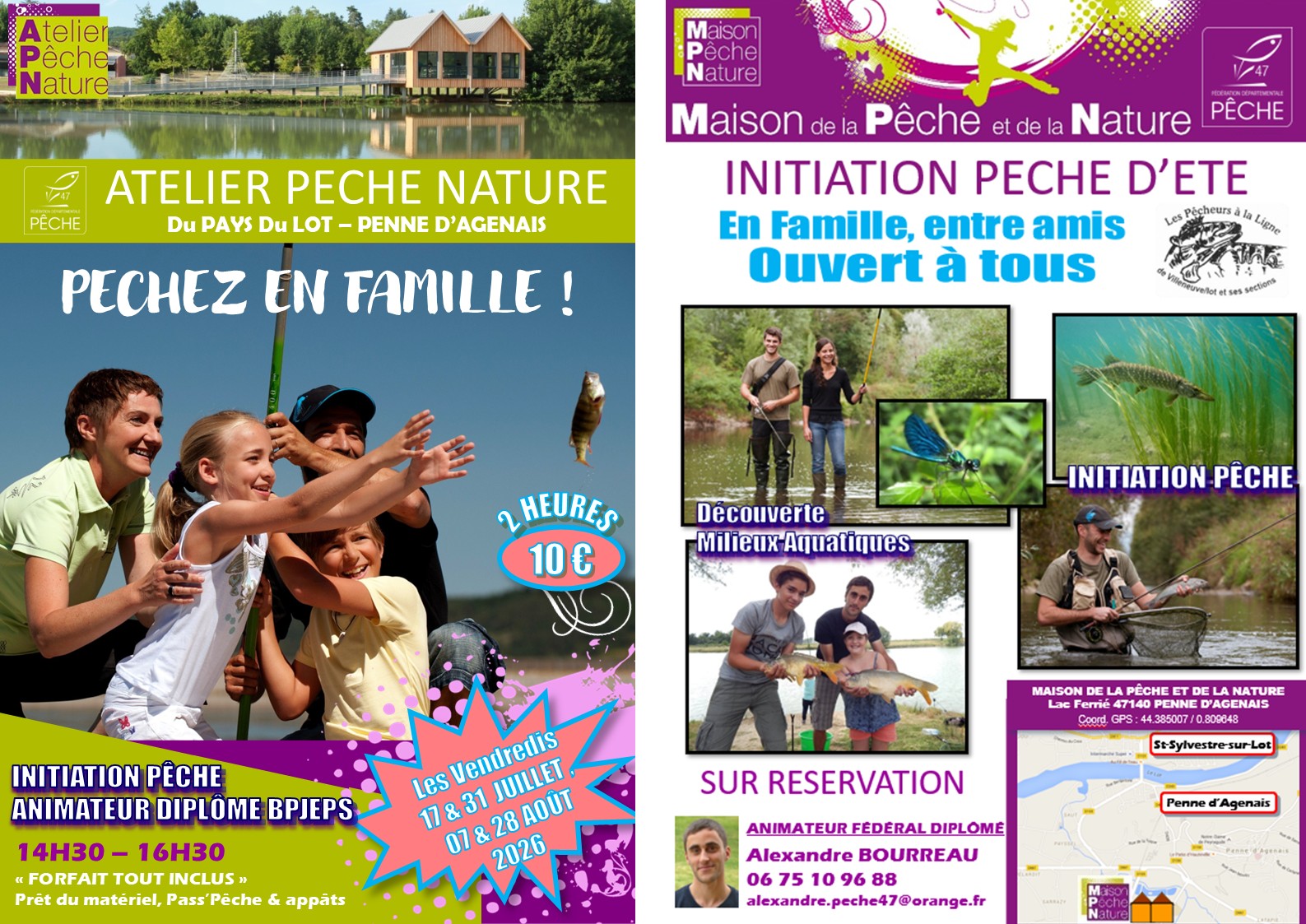 Atelier pêche nature