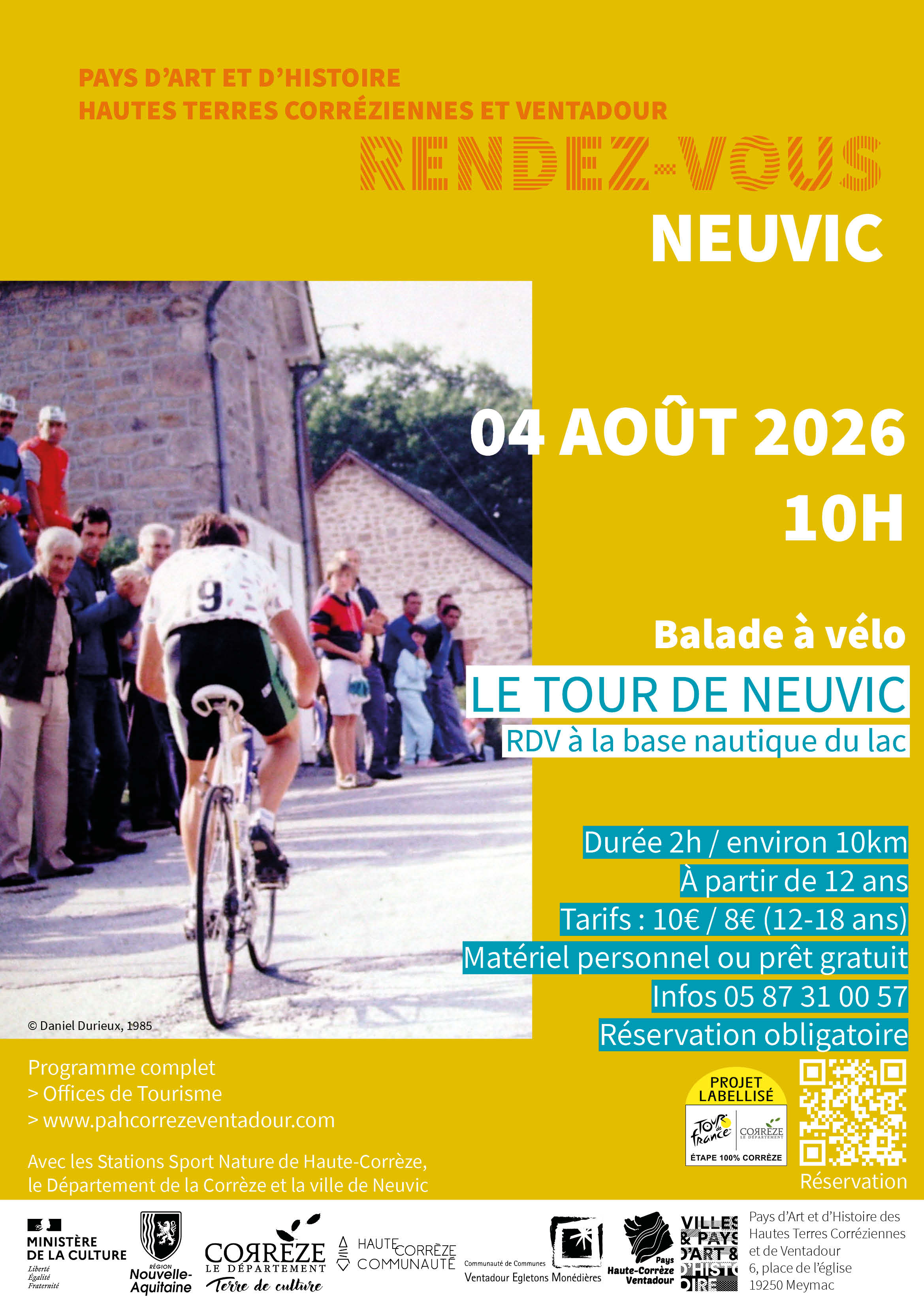 Balade à vélo le Tour de Neuvic