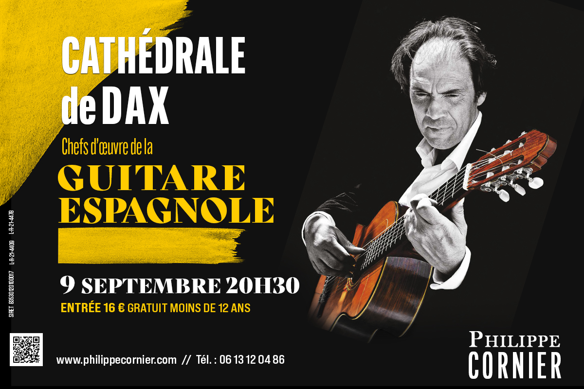 Concert : Philippe Cornier, guitariste — visuel événement