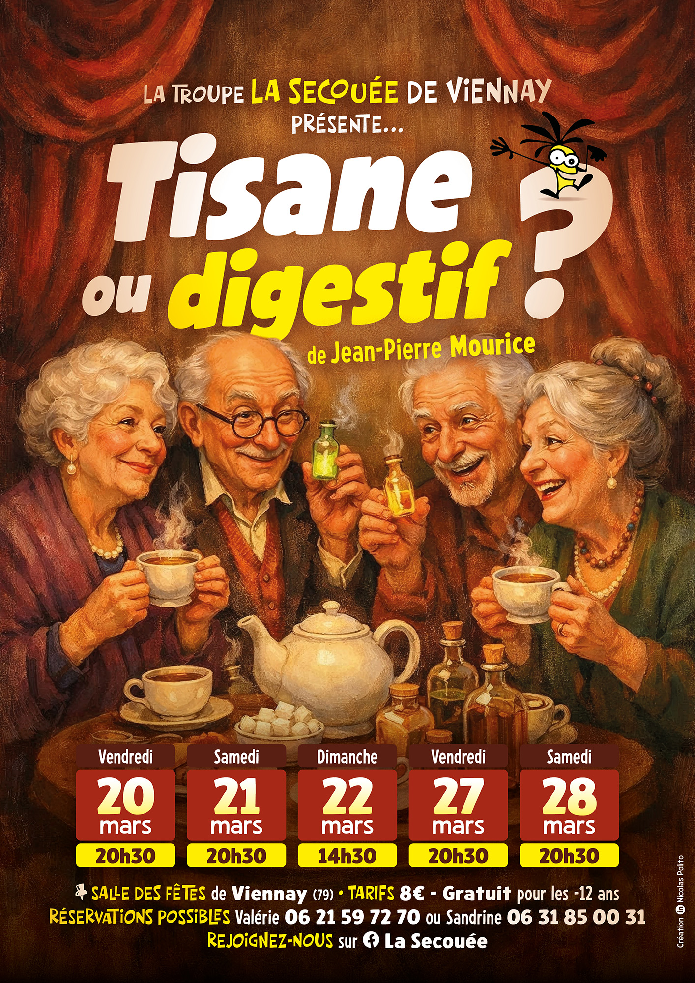 Théâtre : "Tisane ou digestif ?"