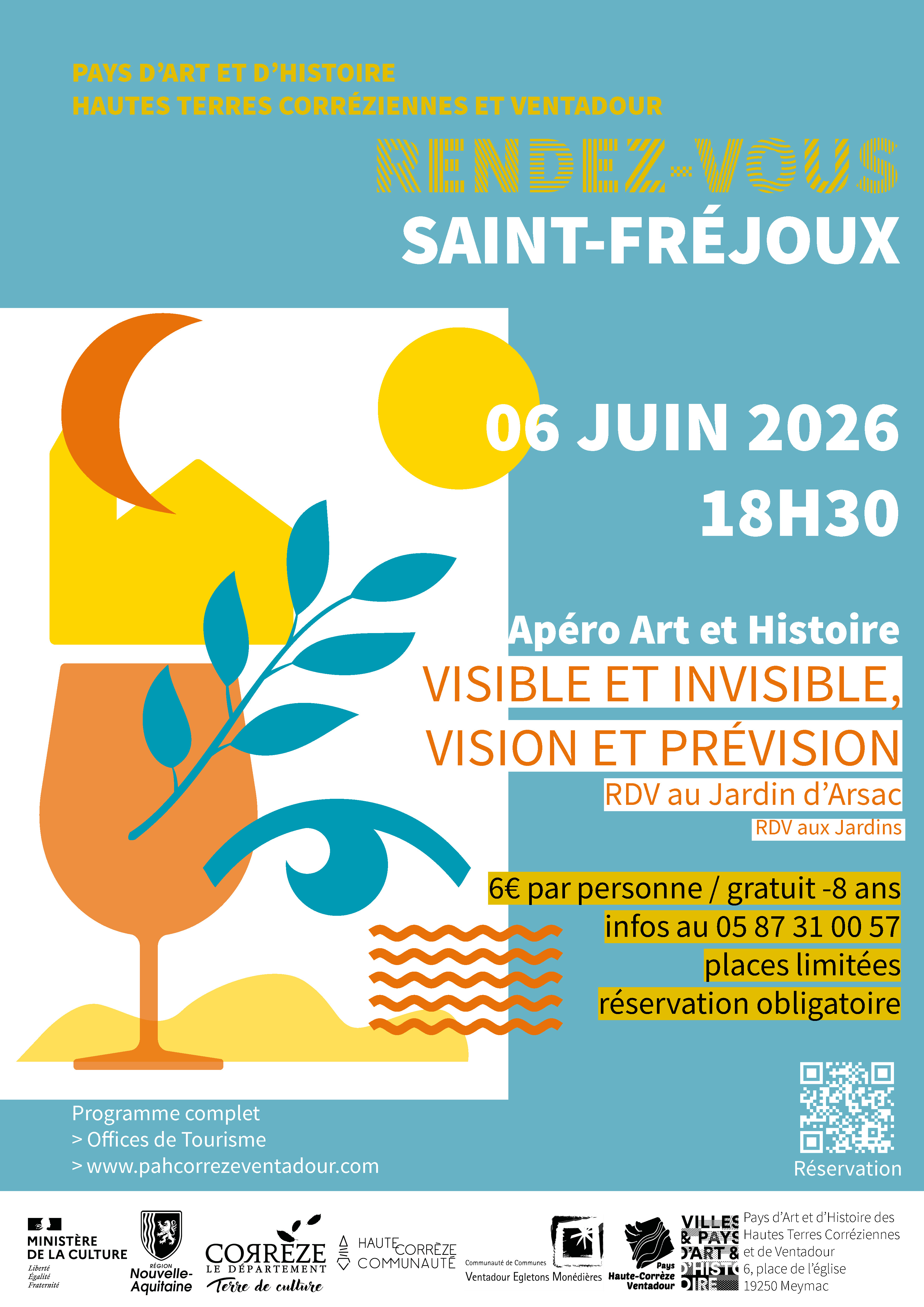 Apéro Art et Histoire Visible et invisible, vision et prévision