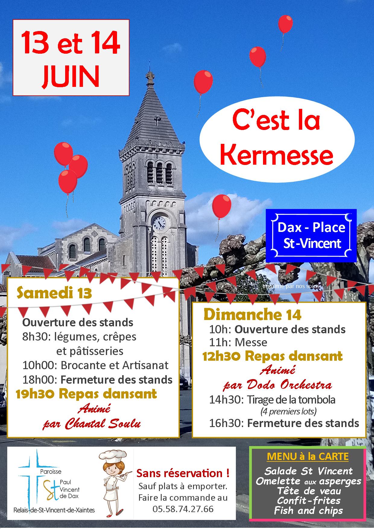 Kermesse de Saint-Vincent-de-Xaintes