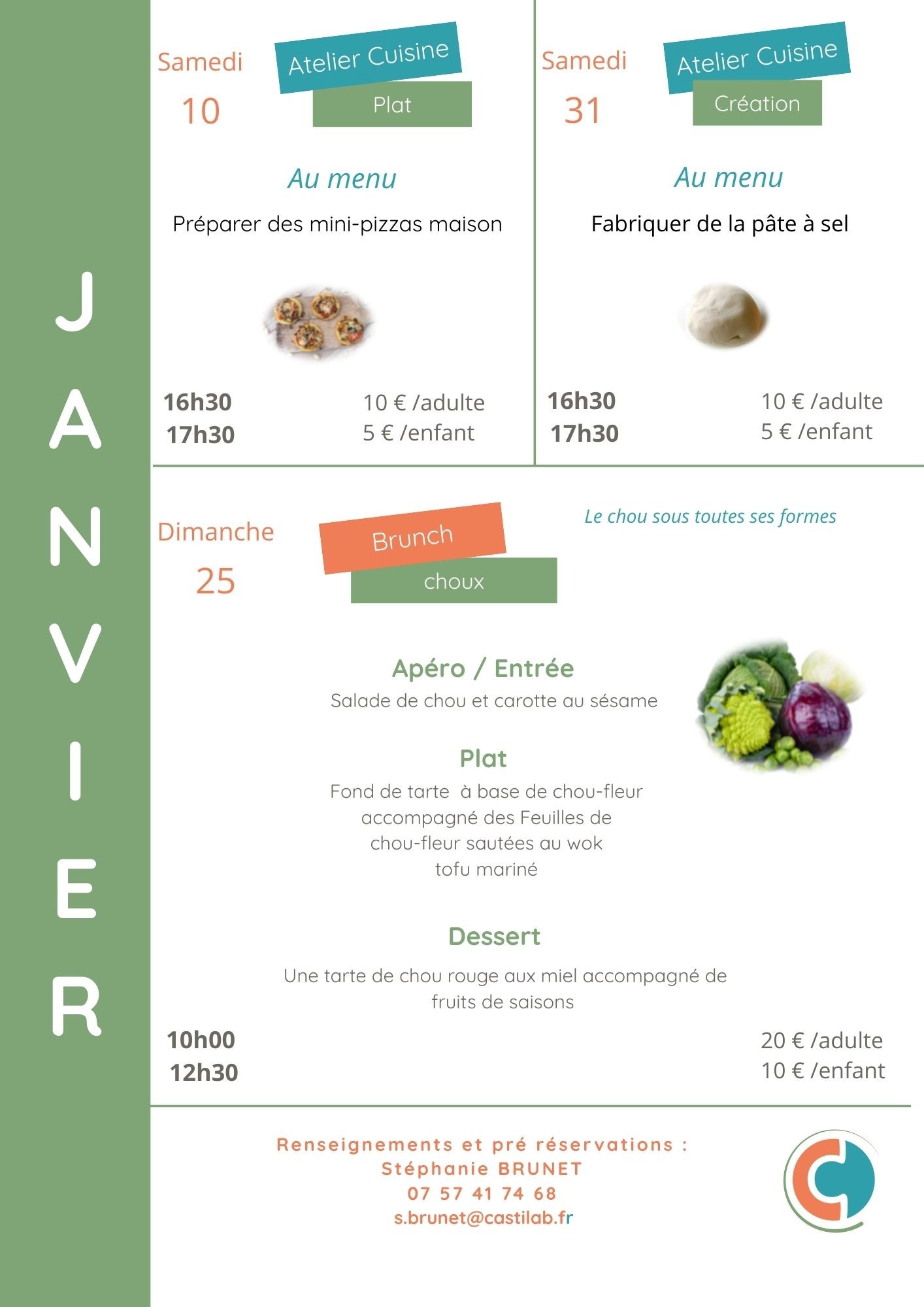 Ateliers culinaires Bio d'Ici