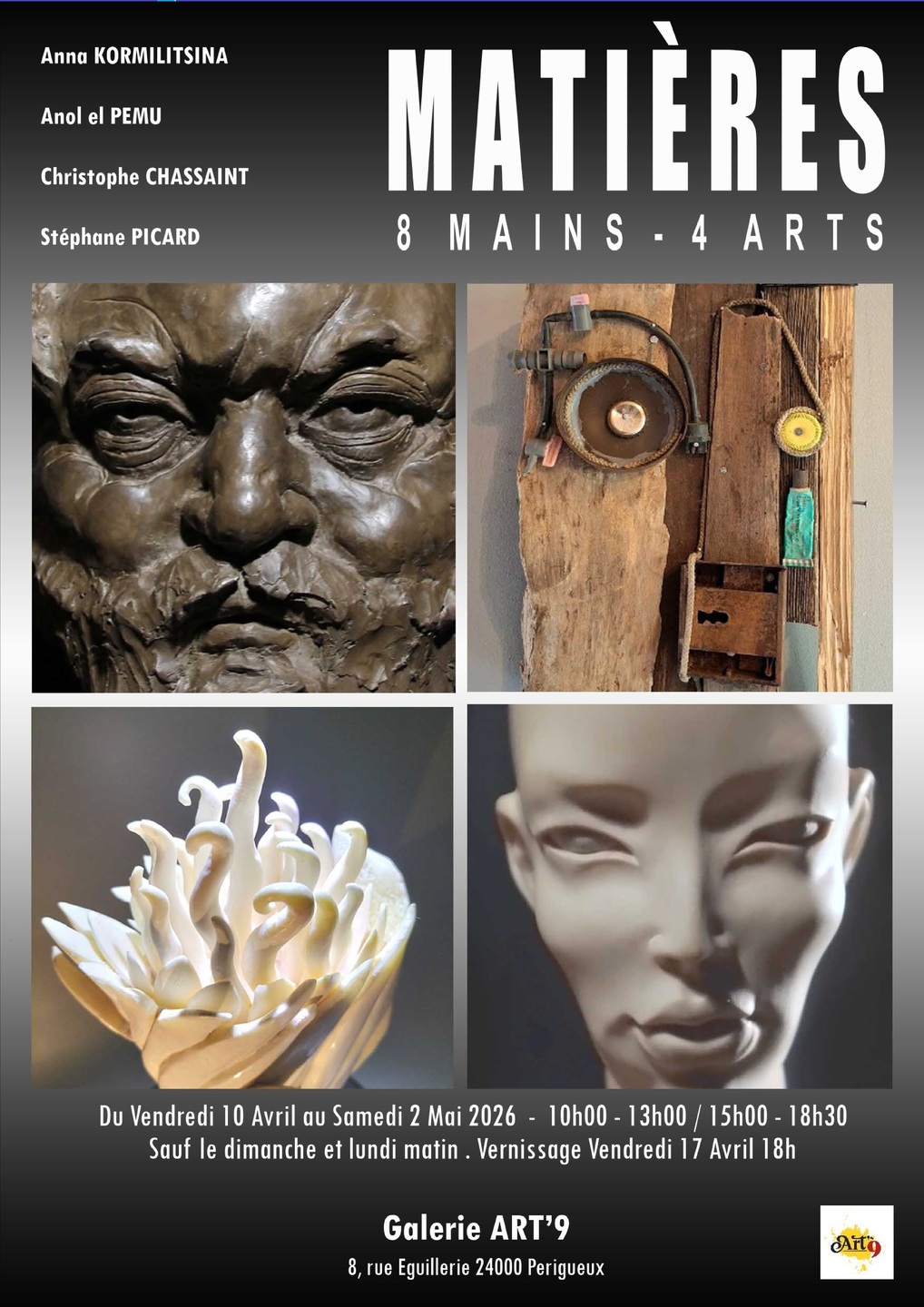 Exposition : Matières - ART9 — visuel événement
