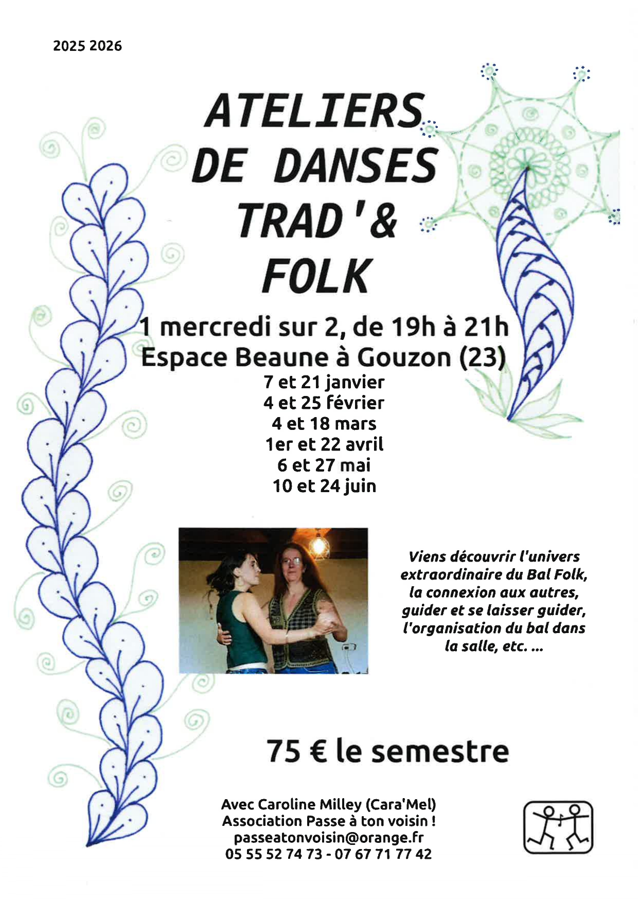 Ateliers de Danses Trad' & Folk