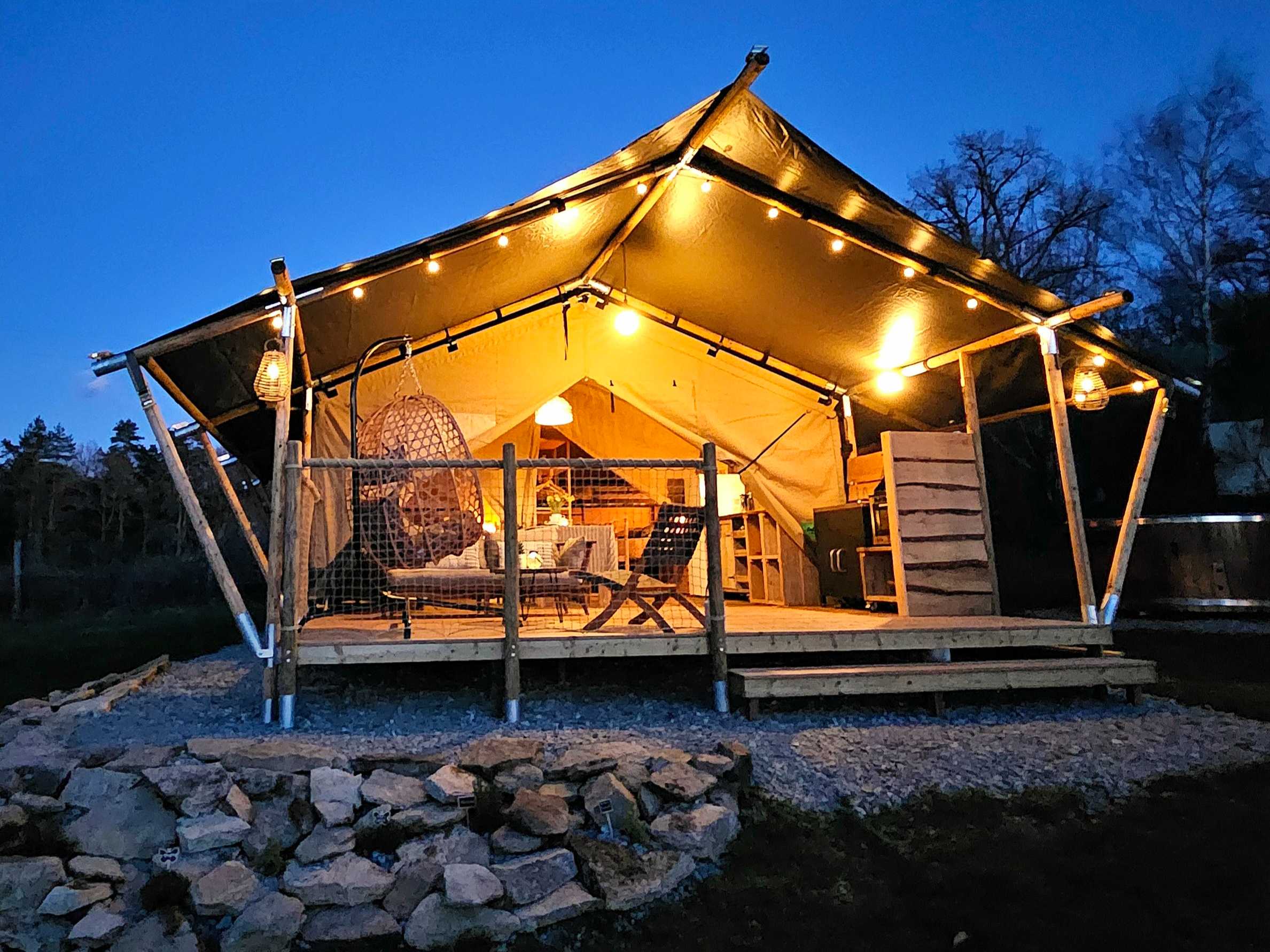 Camping Le Ranch - Tentes safari avec bain nordique, Madranges - photo 23