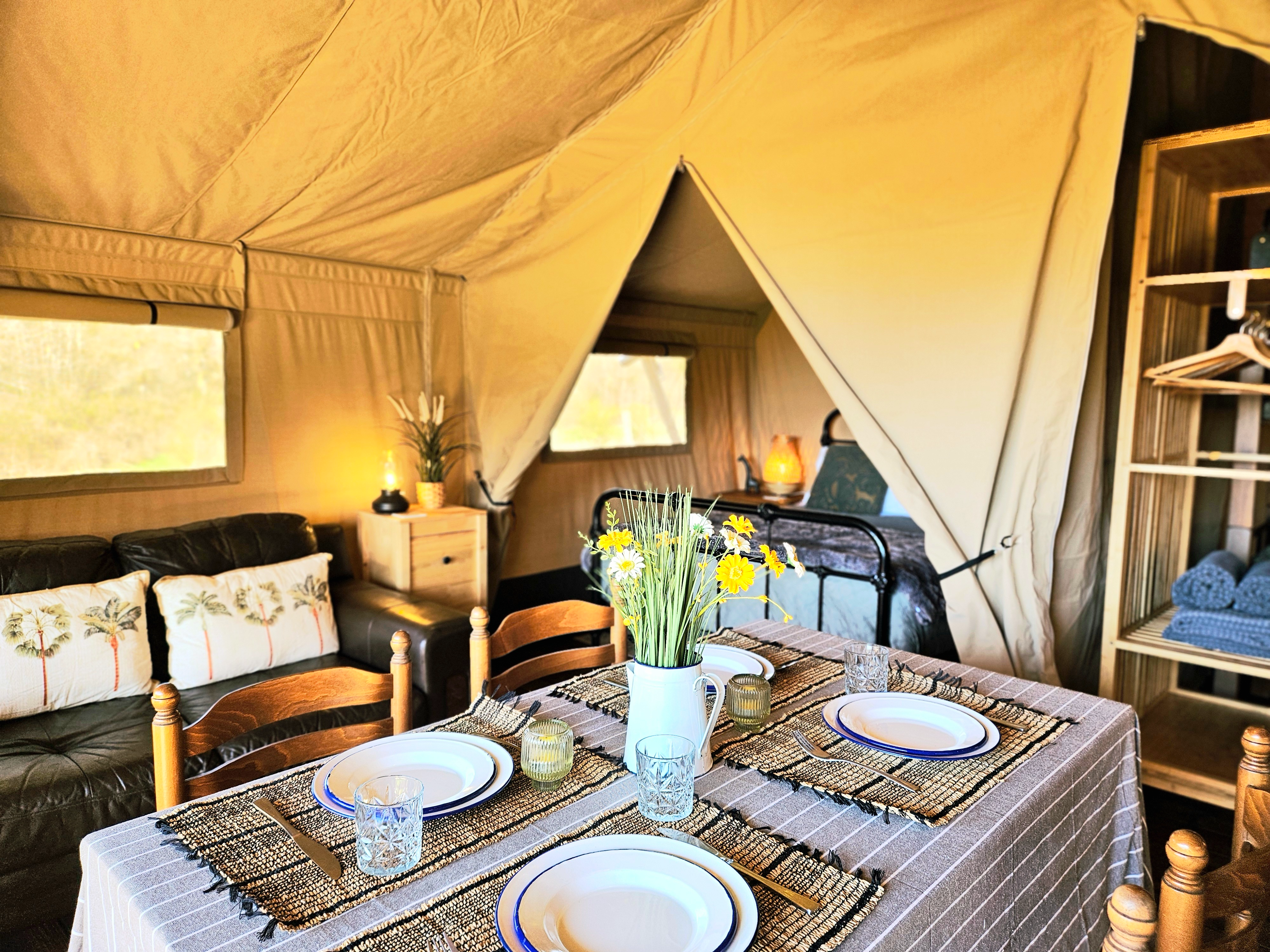 Camping Le Ranch - Tentes safari avec bain nordique, Madranges - photo 19