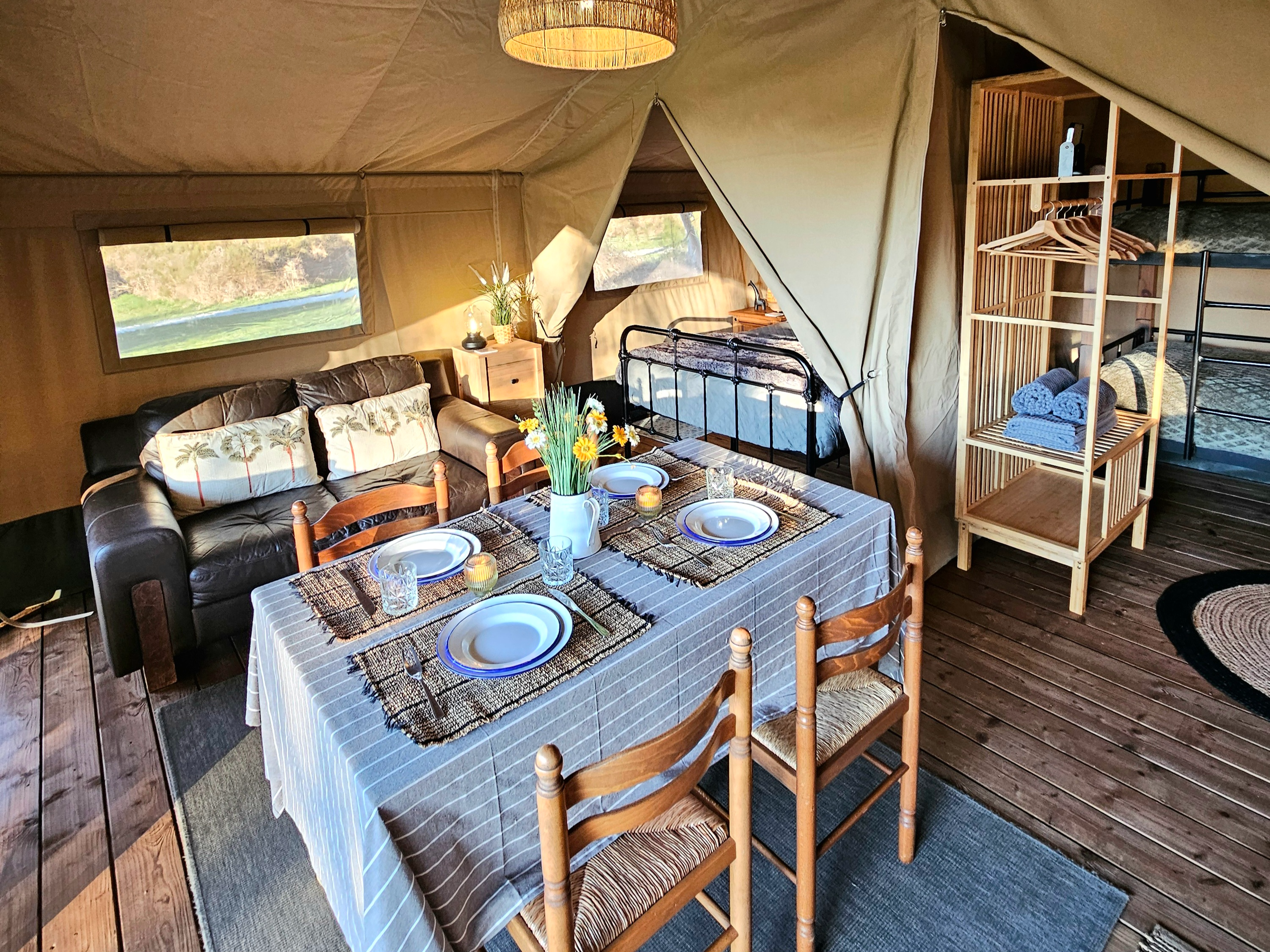 Camping Le Ranch - Tentes safari avec bain nordique, Madranges - photo 18