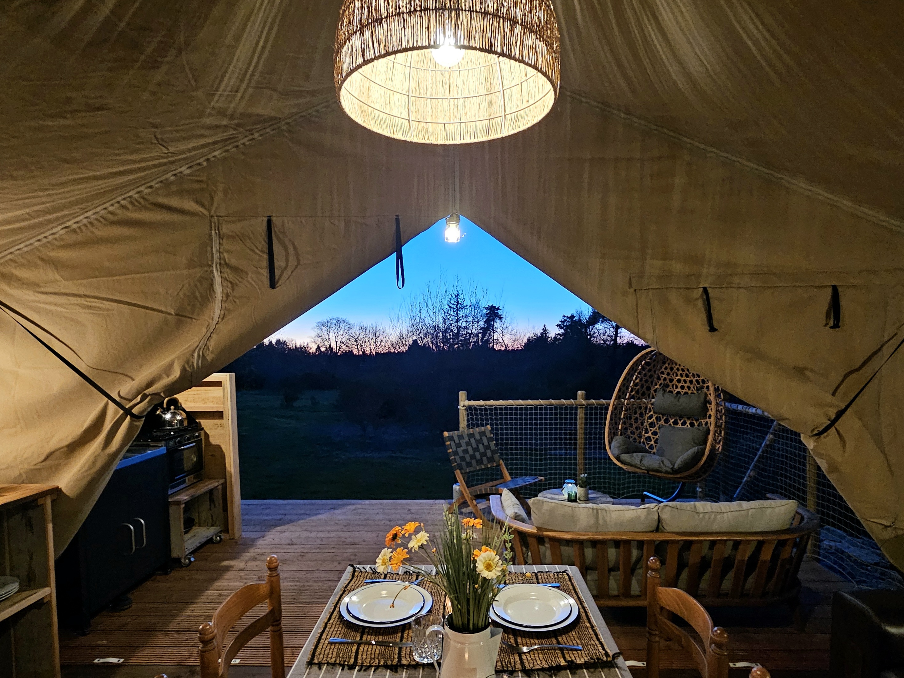 Camping Le Ranch - Tentes safari avec bain nordique, Madranges - photo 20