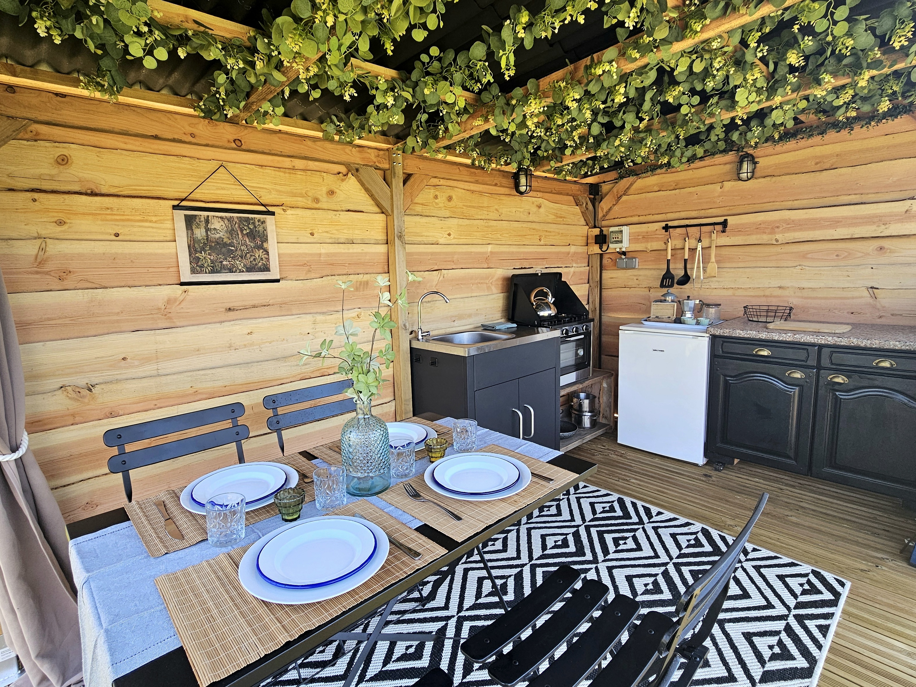 Camping Le Ranch - Tipi de Lotus Nordique, Madranges - photo 6