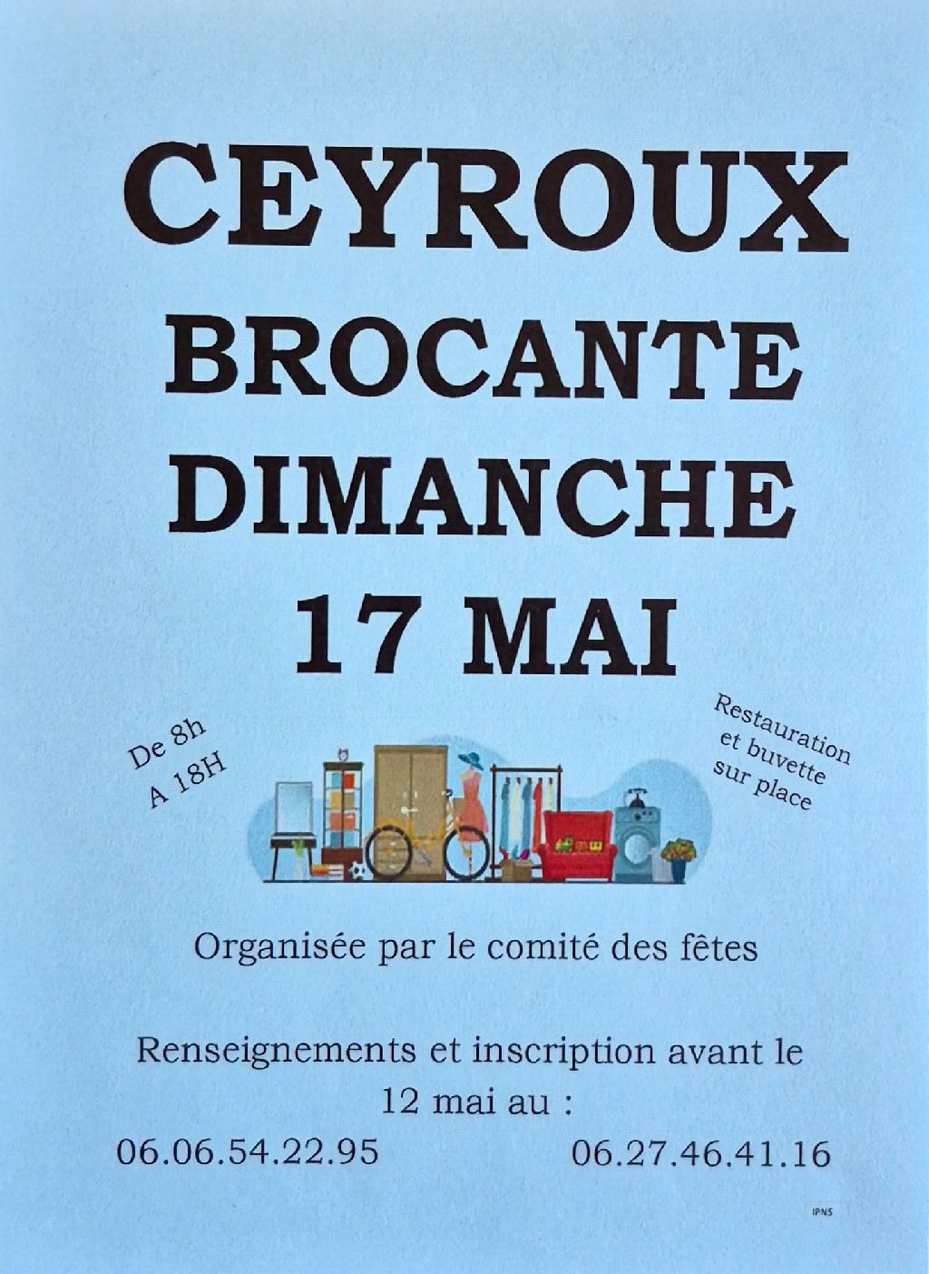 Brocante — visuel événement