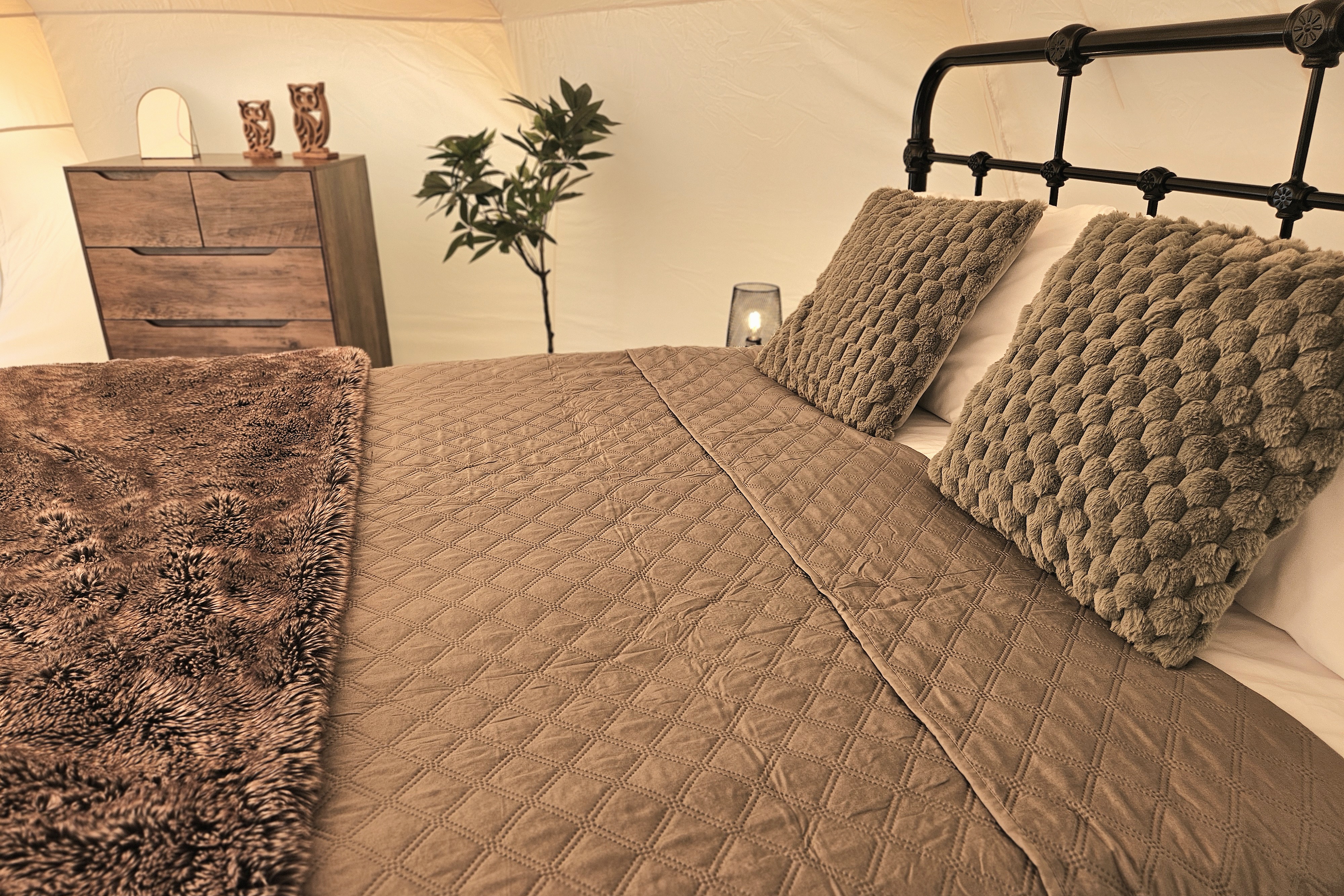 Camping Le Ranch - Tipi de Lotus Nordique, Madranges - photo 15