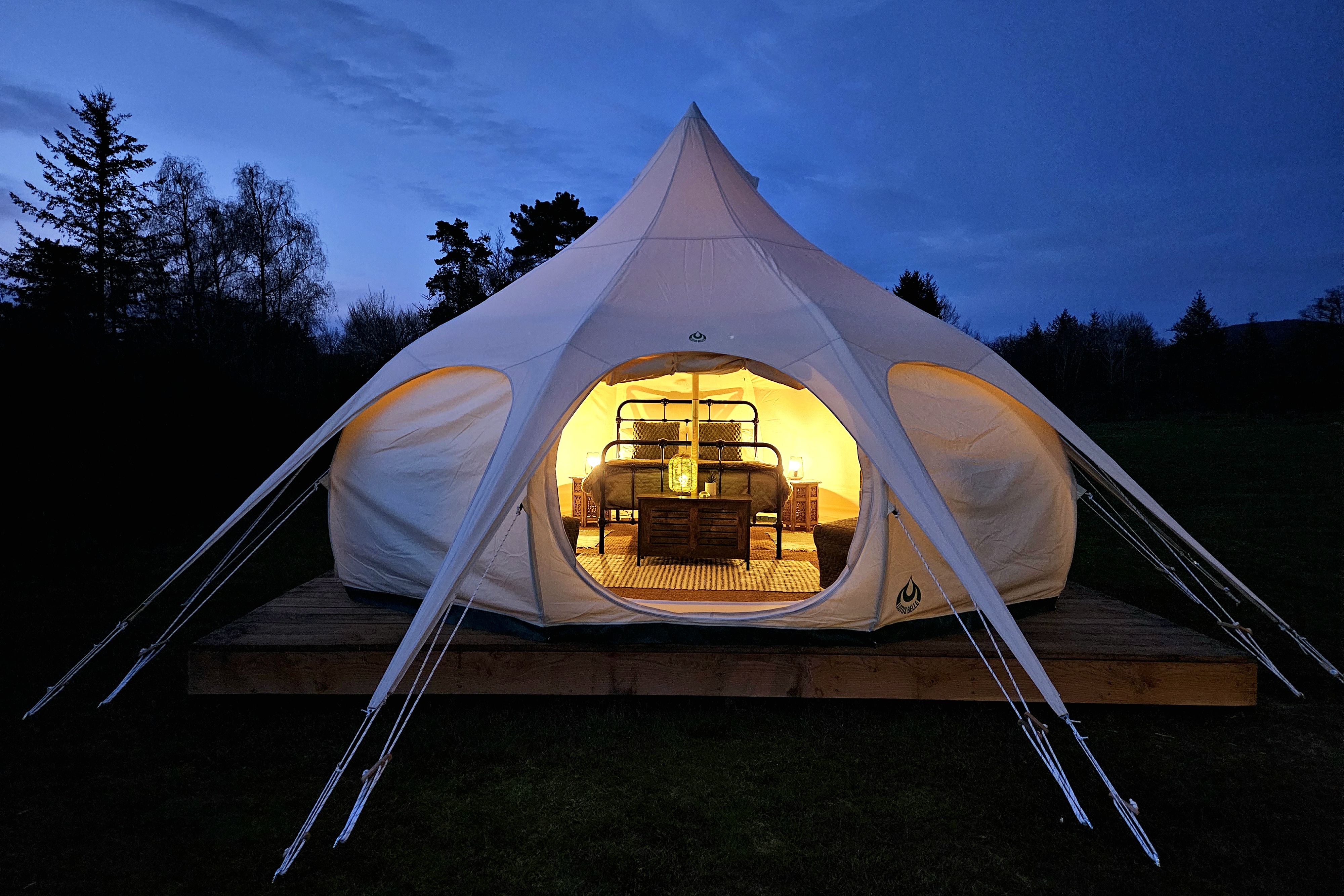 Camping Le Ranch - Tipi de Lotus Nordique, Madranges - photo 12