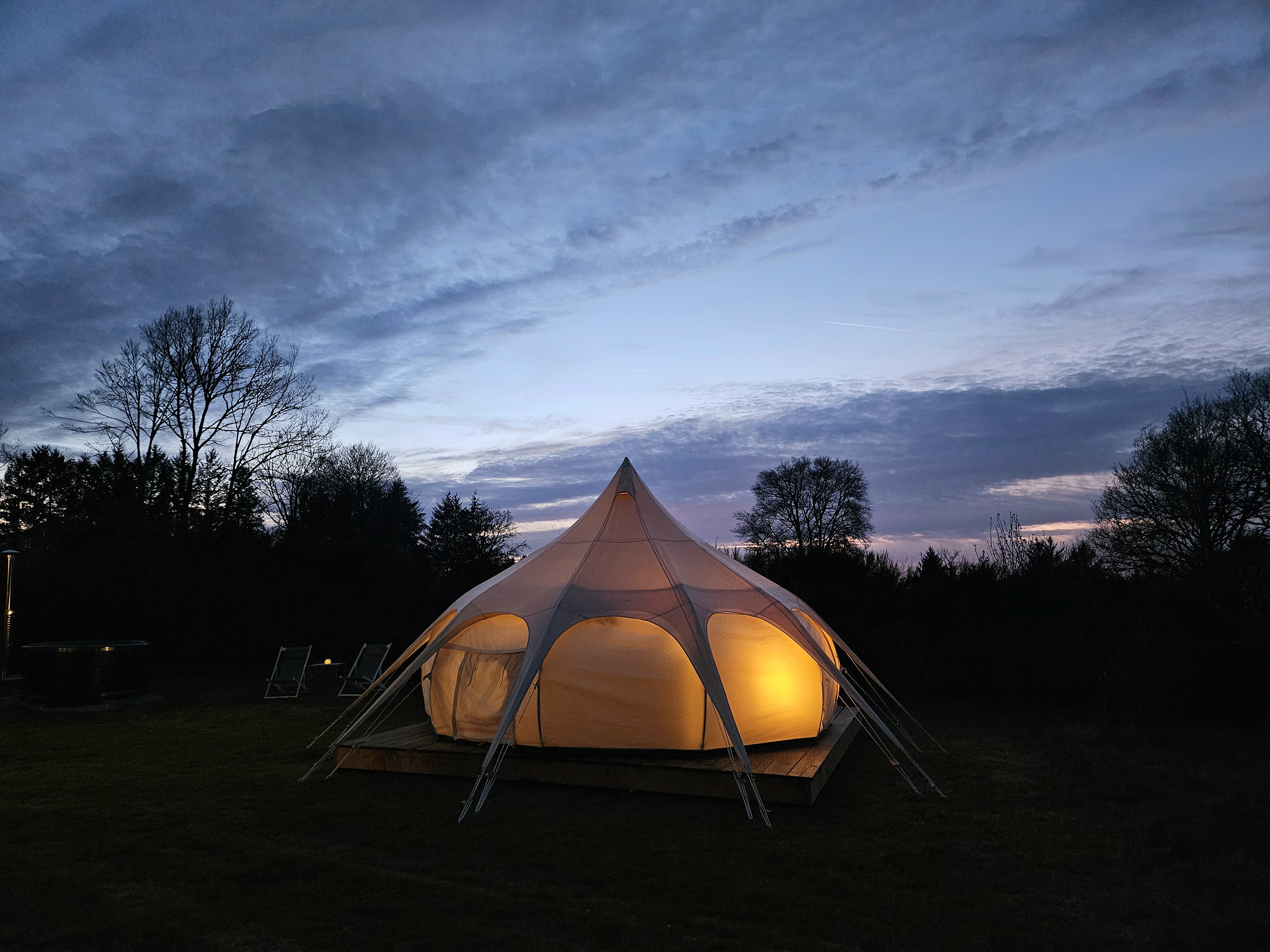 Camping Le Ranch - Tipi de Lotus Nordique, Madranges - photo 10