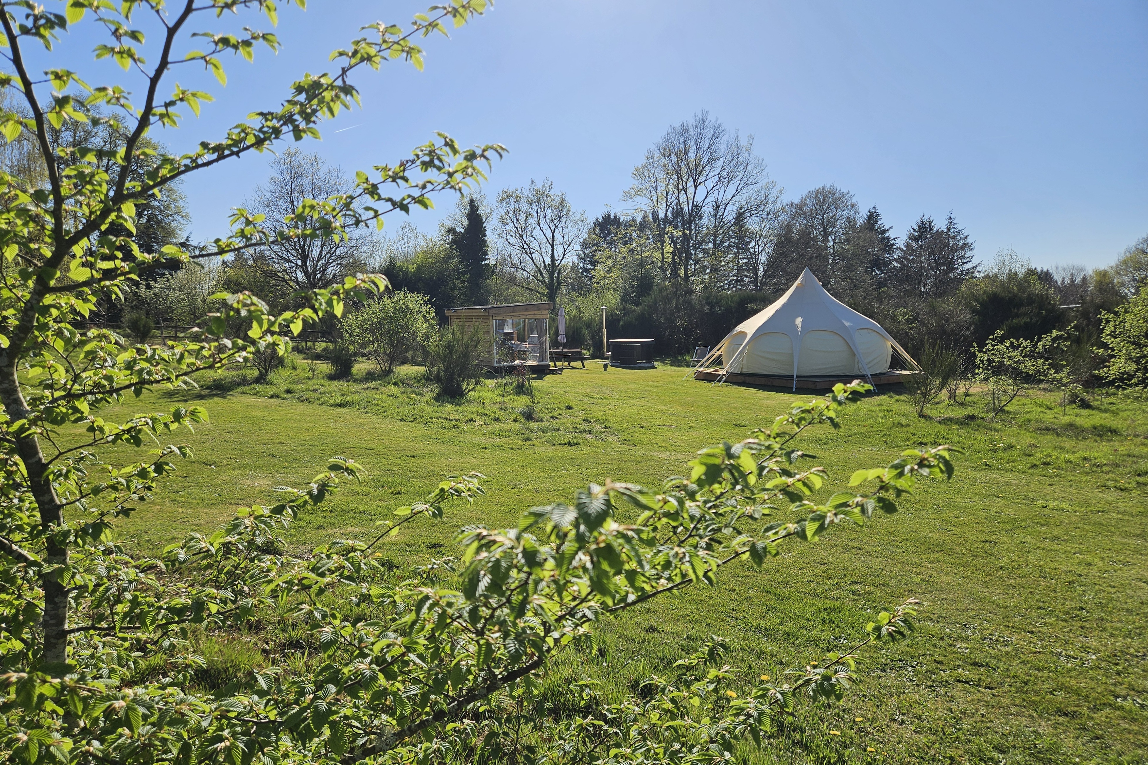 Camping Le Ranch - Tipi de Lotus Nordique, Madranges - photo 9