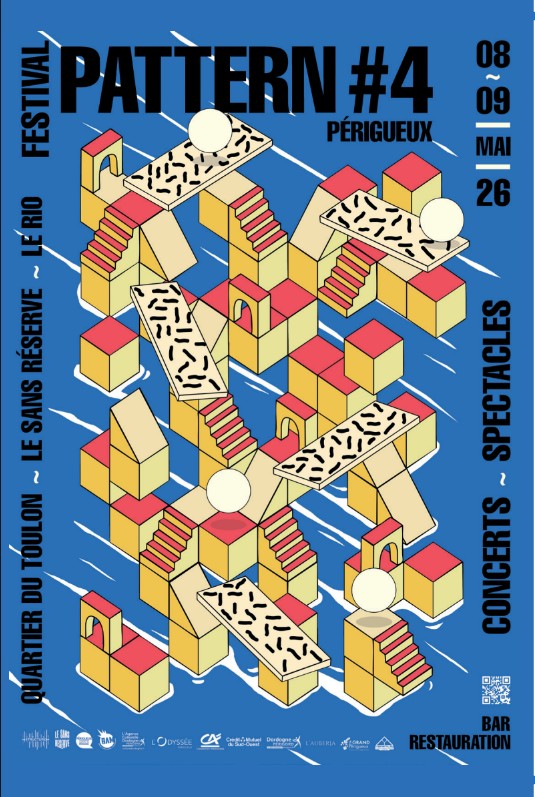 FESTIVAL PATTERN #4 — visuel événement
